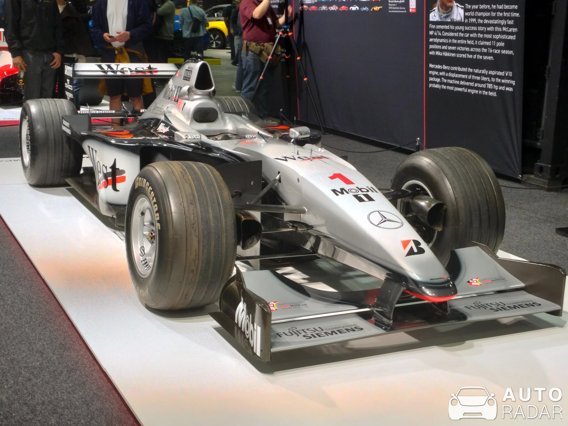 McLaren MP4/14 spotted in Lillestrøm