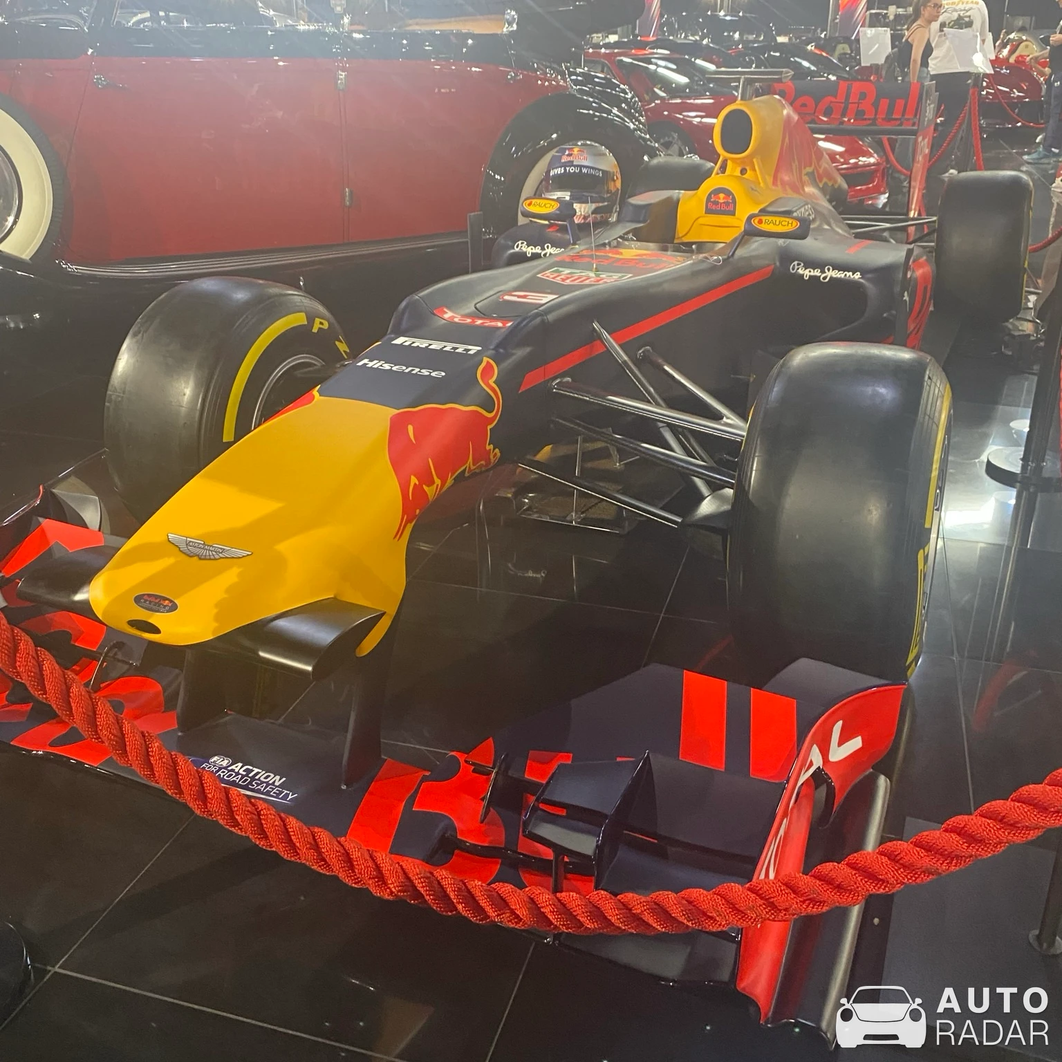 Red Bull Racing RB12 spotted in Otopeni
