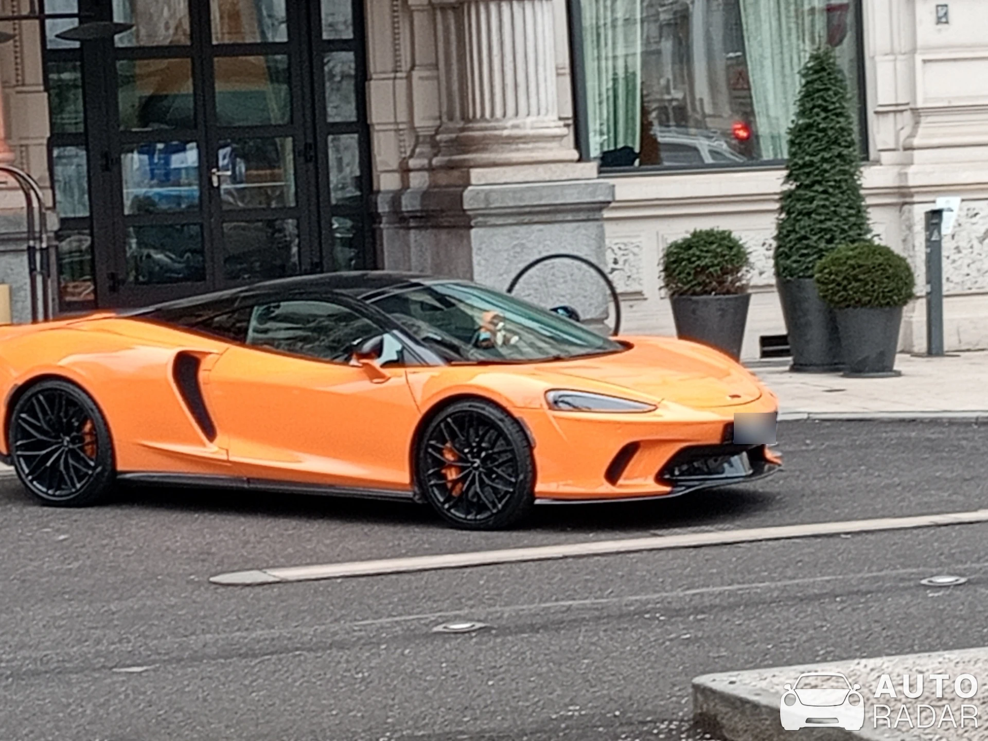 McLaren GT spotted in Milano, Italy