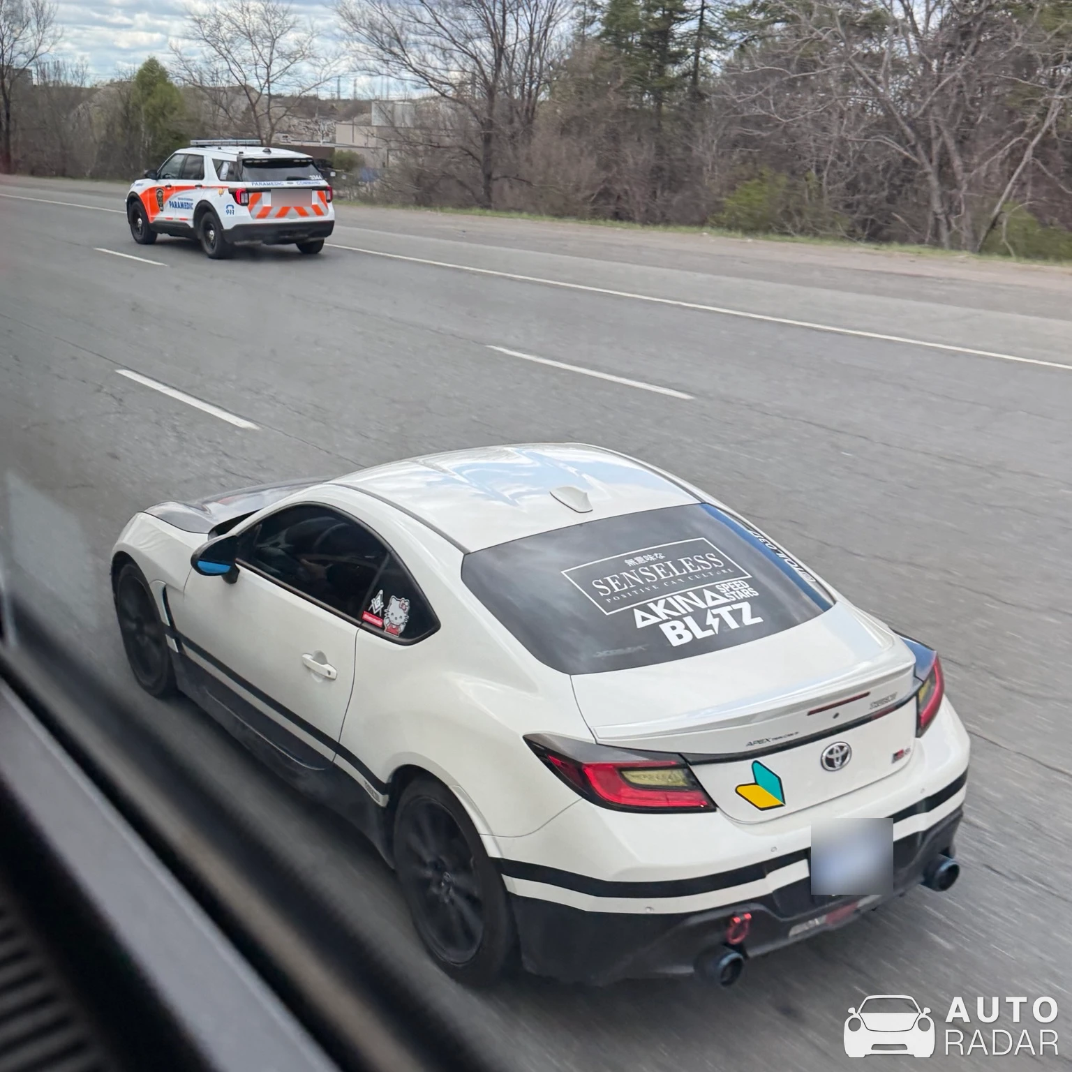 Toyota GR86 TRUENO Edition spotted in Pickering