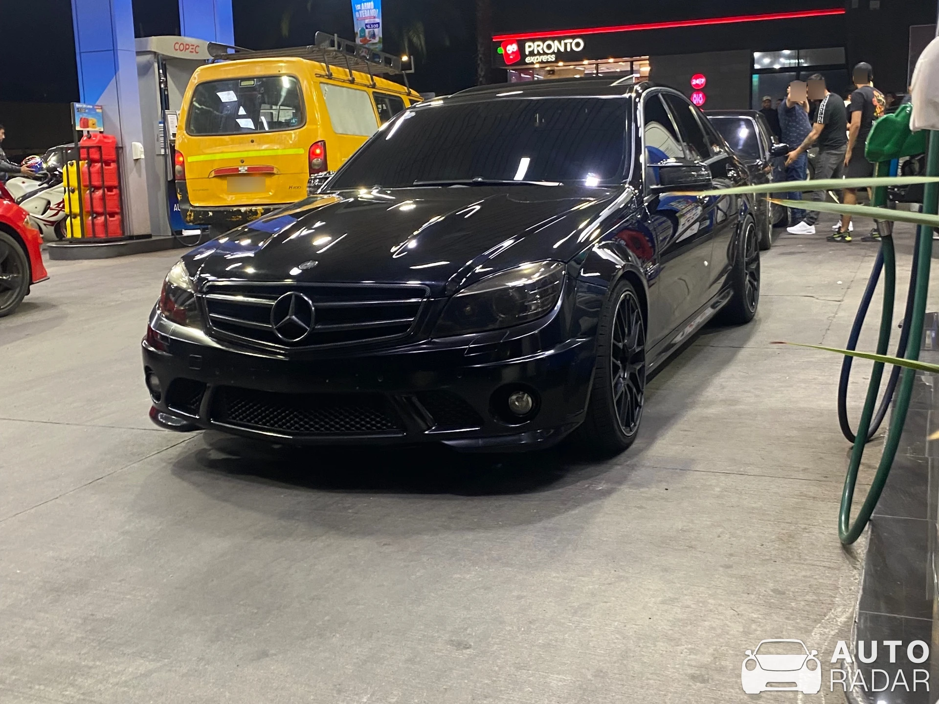 Mercedes-AMG C 63 Sedan W204 spotted in Santiago, Chile