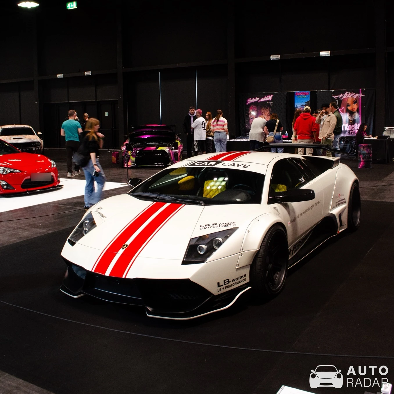 Lamborghini Murciélago LP640 Liberty Walk LB Performance spotted in Kortrijk