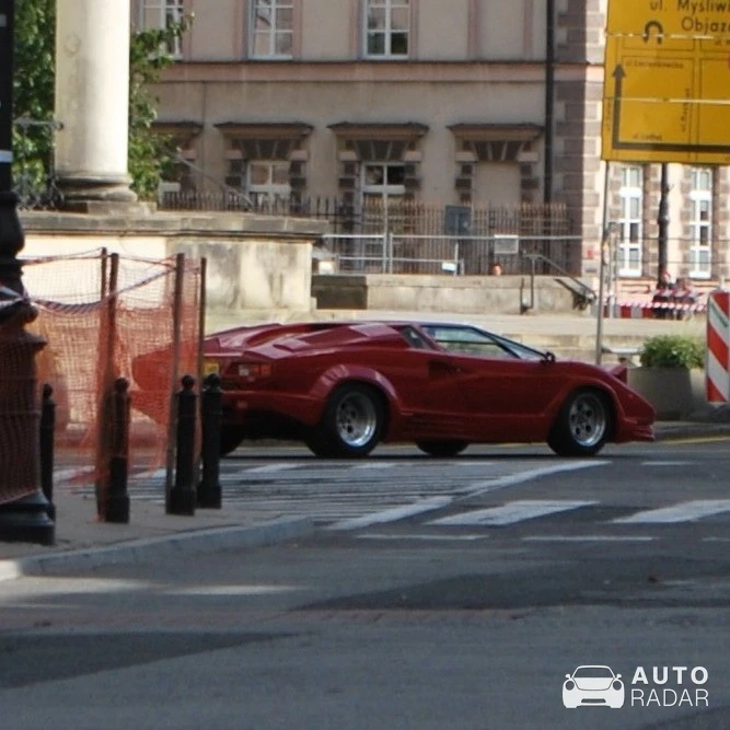 Lamborghini Countach 25th Anniversary spotted in Warszawa, Poland