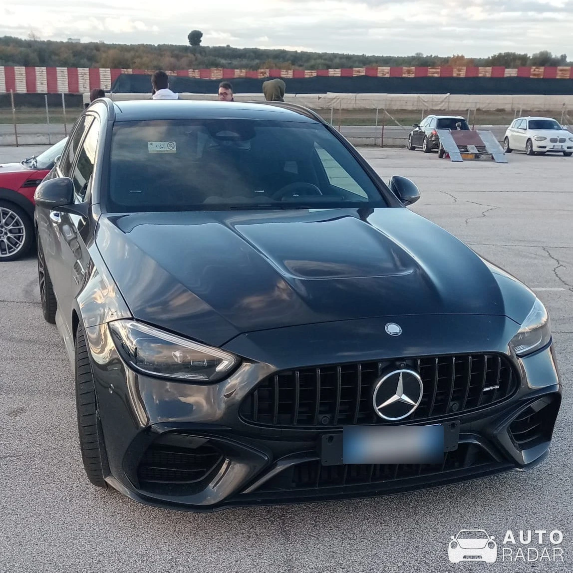 Mercedes-AMG C 63 S E-Performance Estate S206 spotted in Città Metropolitana di Bari, Italy