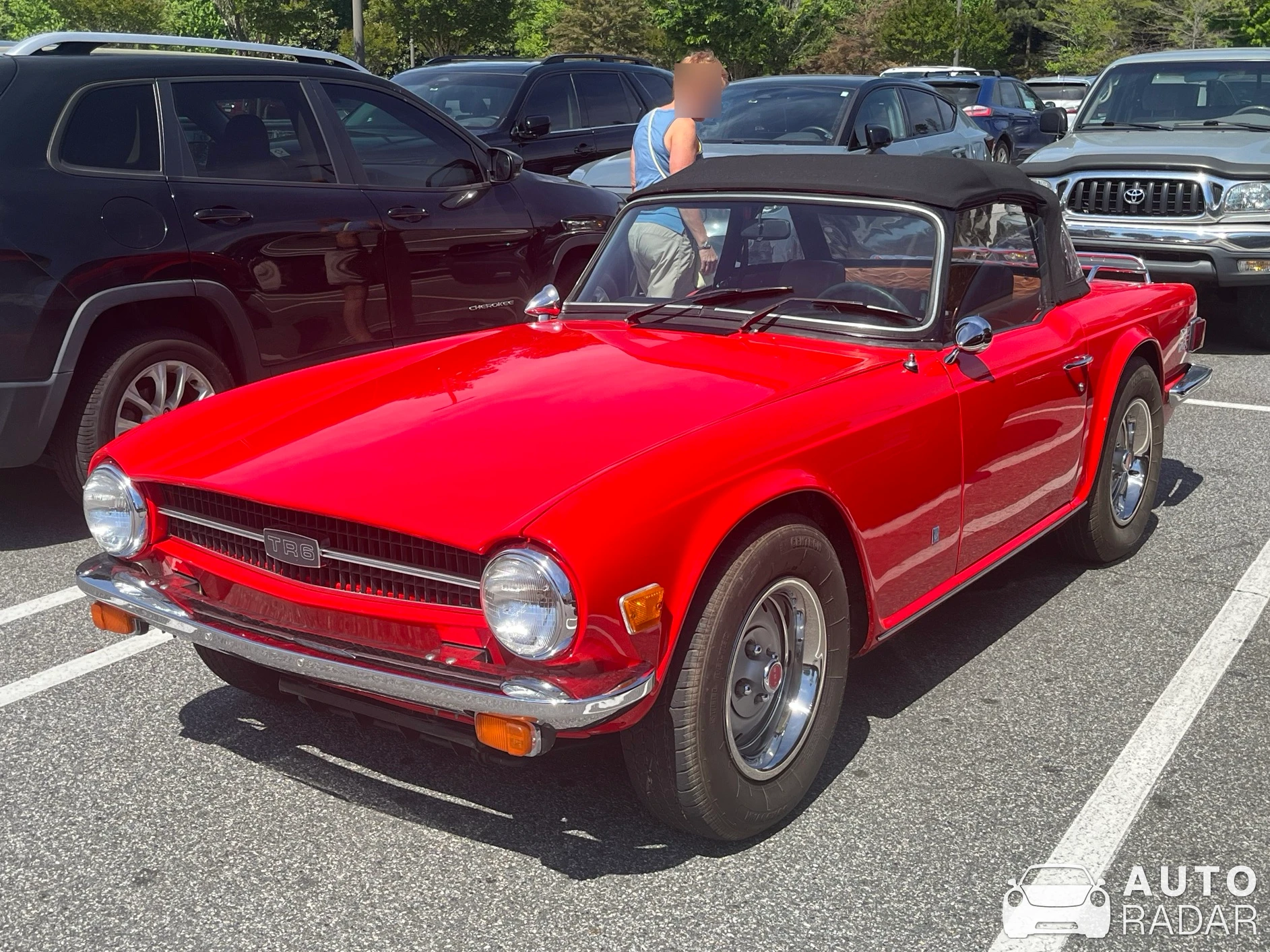 Triumph TR6 spotted in Buford