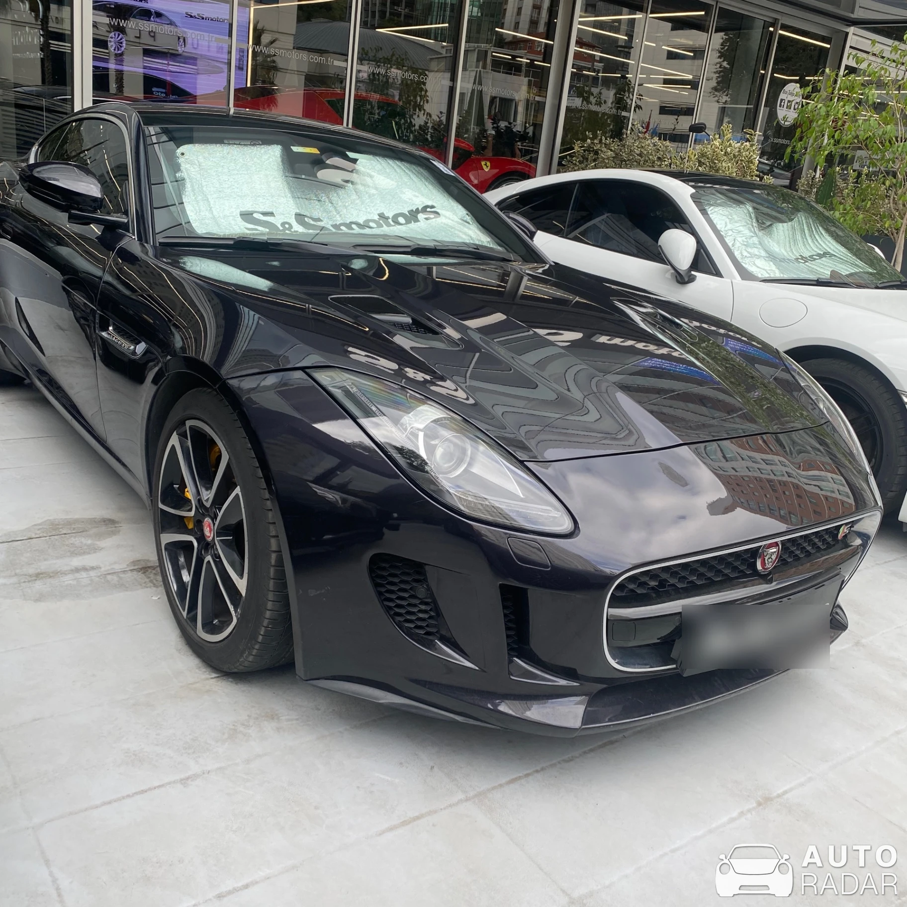 Jaguar F-Type S Coupé spotted in Şişli, Türkiye