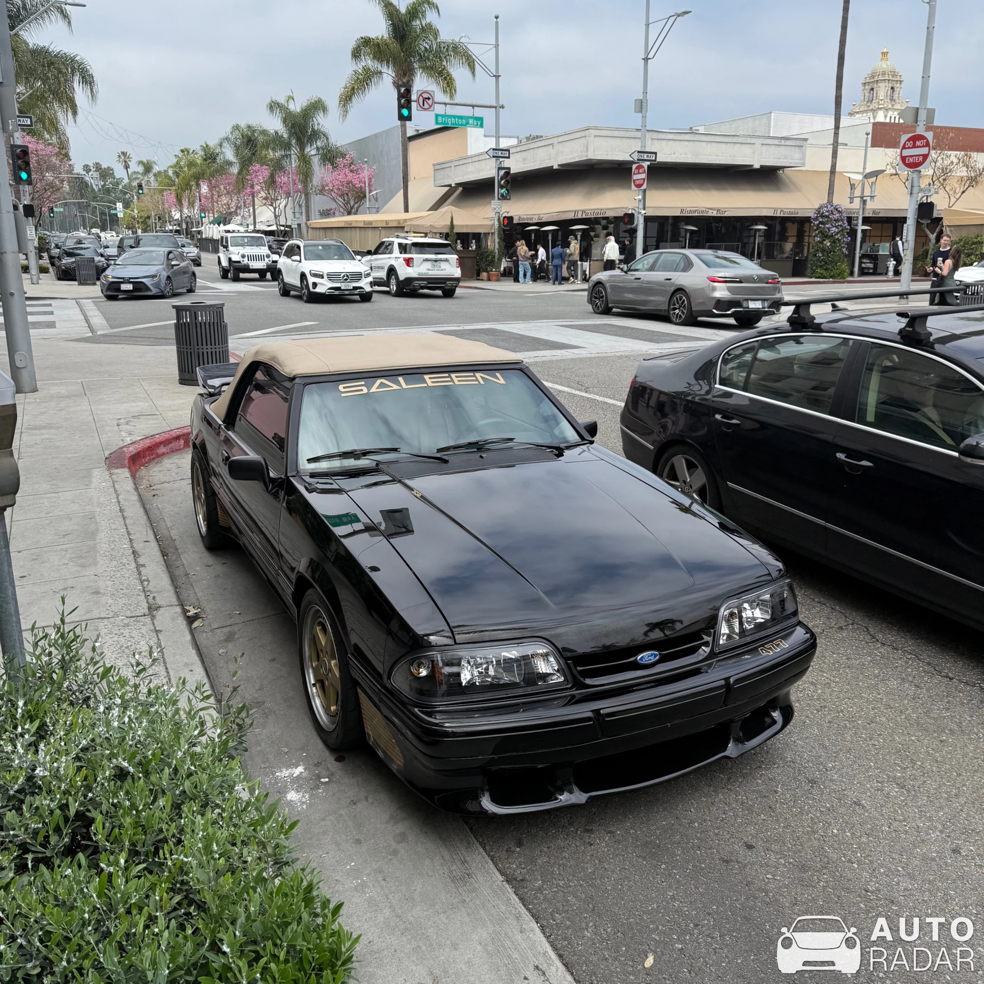 Ford Mustang Saleen Convertible spotted in Beverly Hills