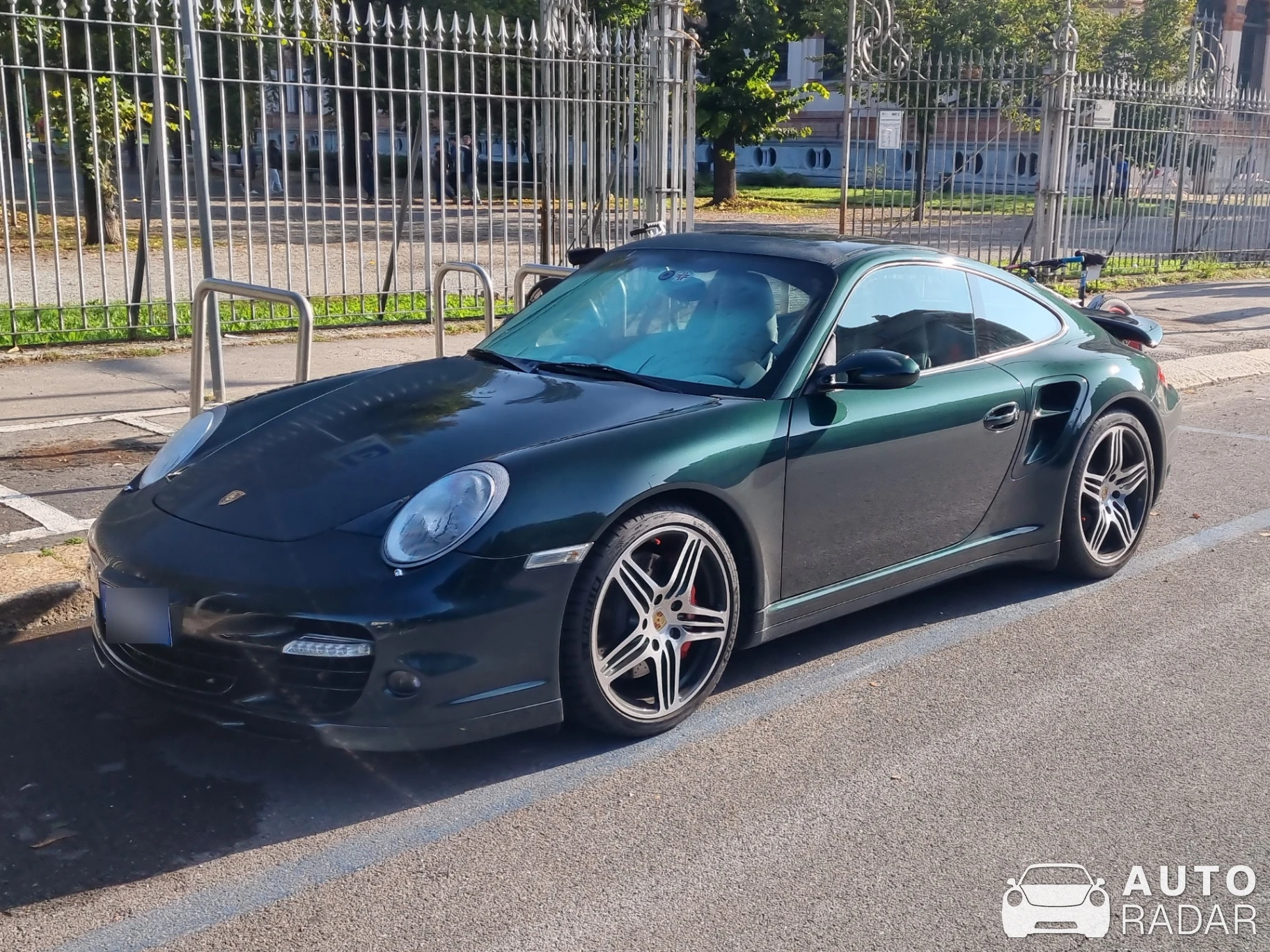 Porsche 997 Turbo spotted in Milano, Italia