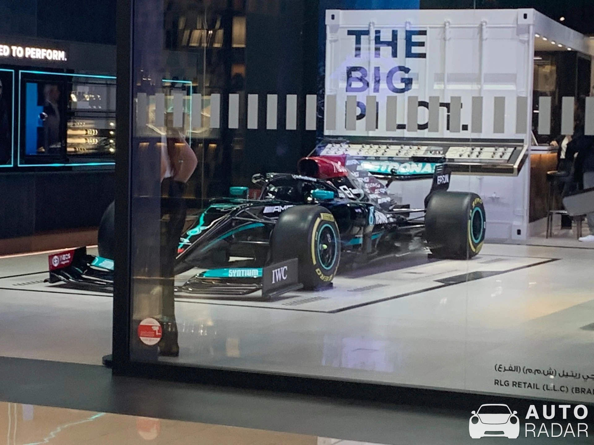 Mercedes-AMG F1 W09 EQ Power+ spotted in Dubai
