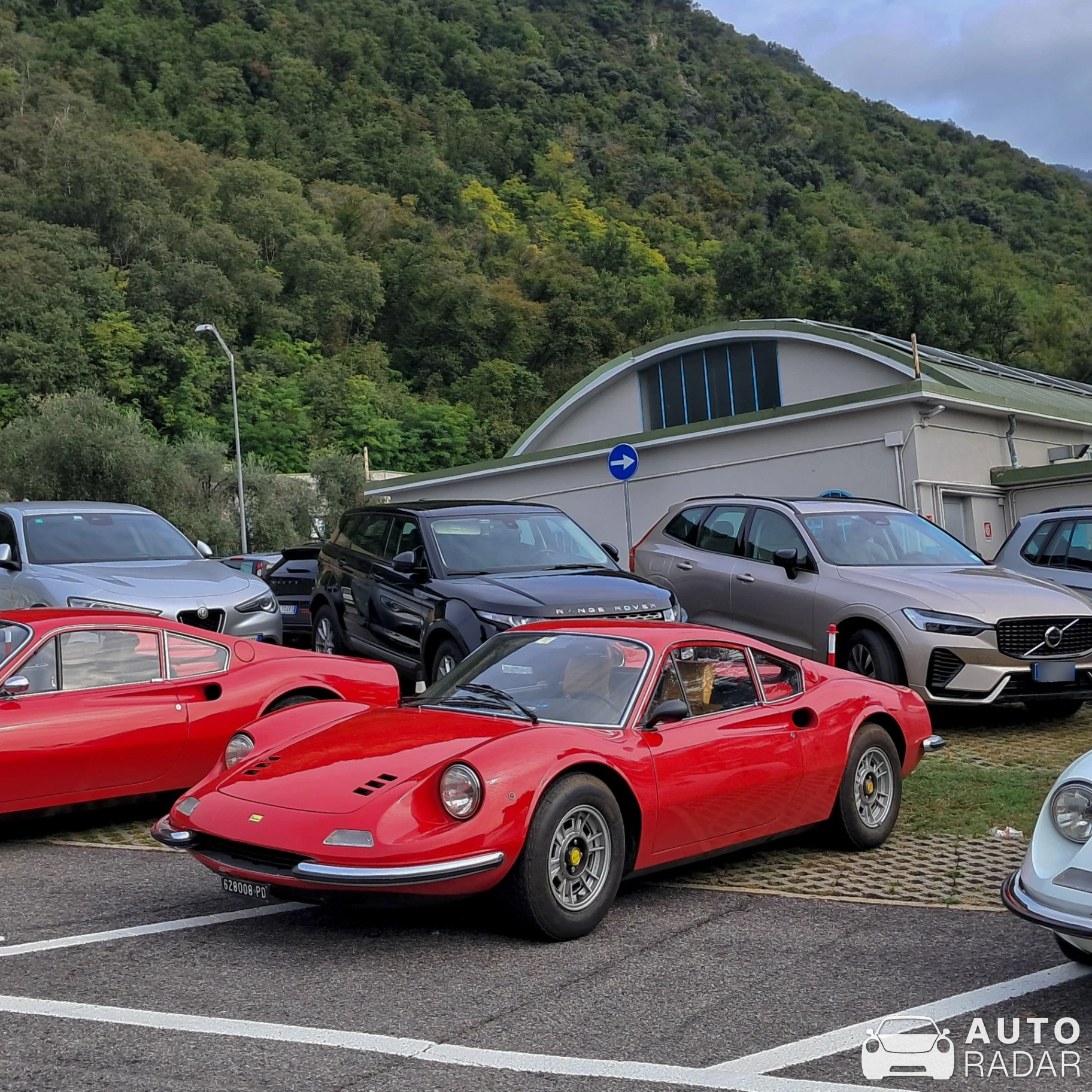 Ferrari Dino 246 GT spotted in Predore, Italy