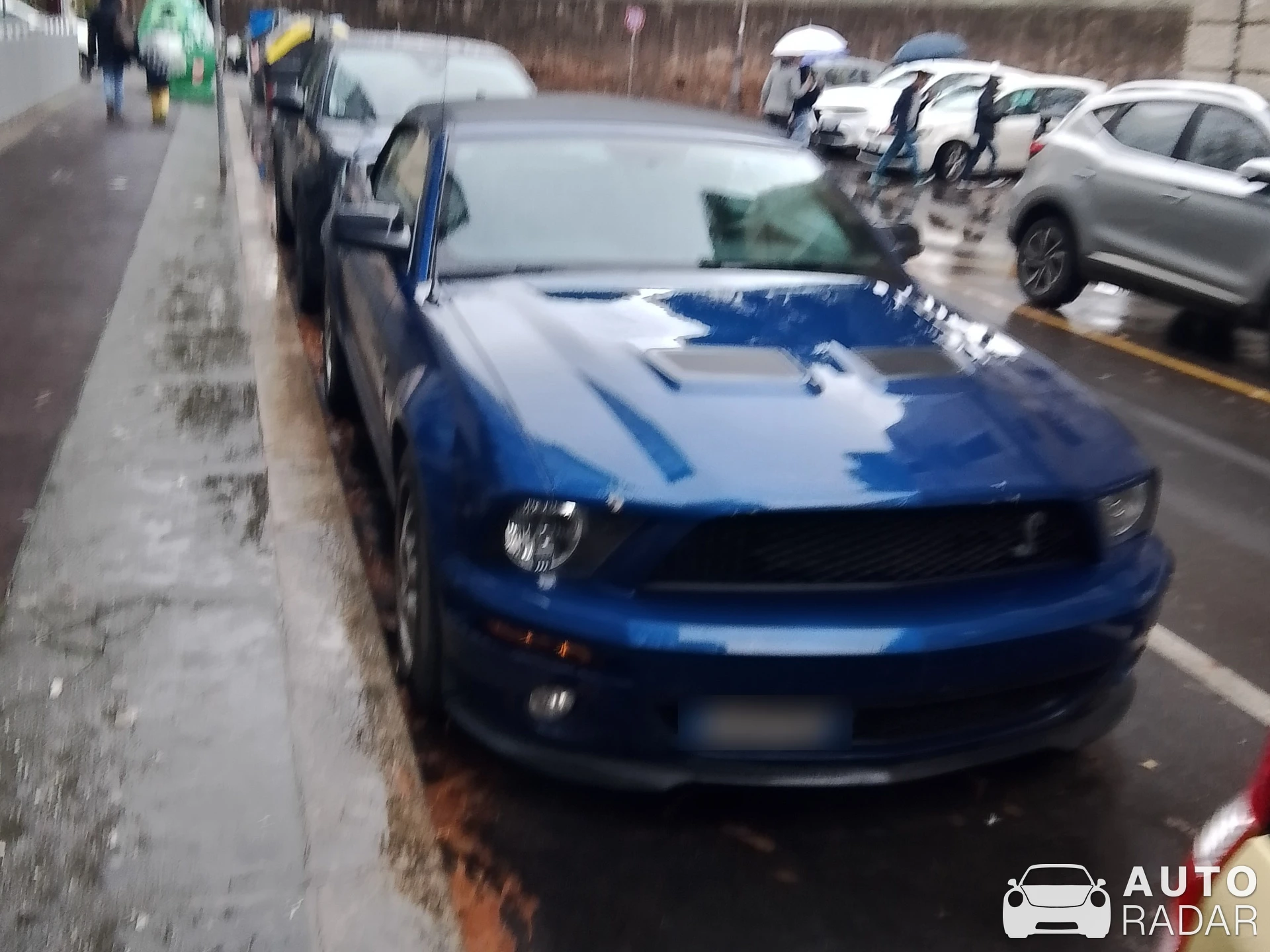 Ford Mustang Shelby GT500 spotted in Roma, Italy