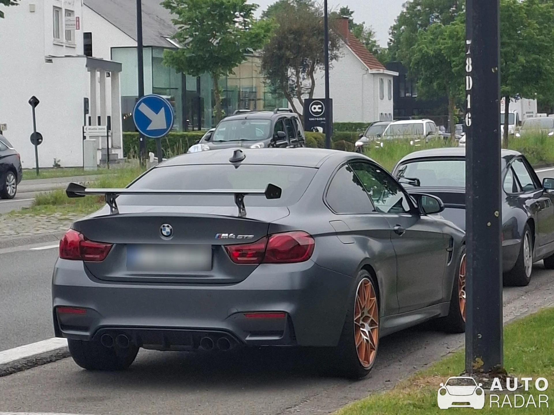 BMW M4 F82 GTS spotted in Gent