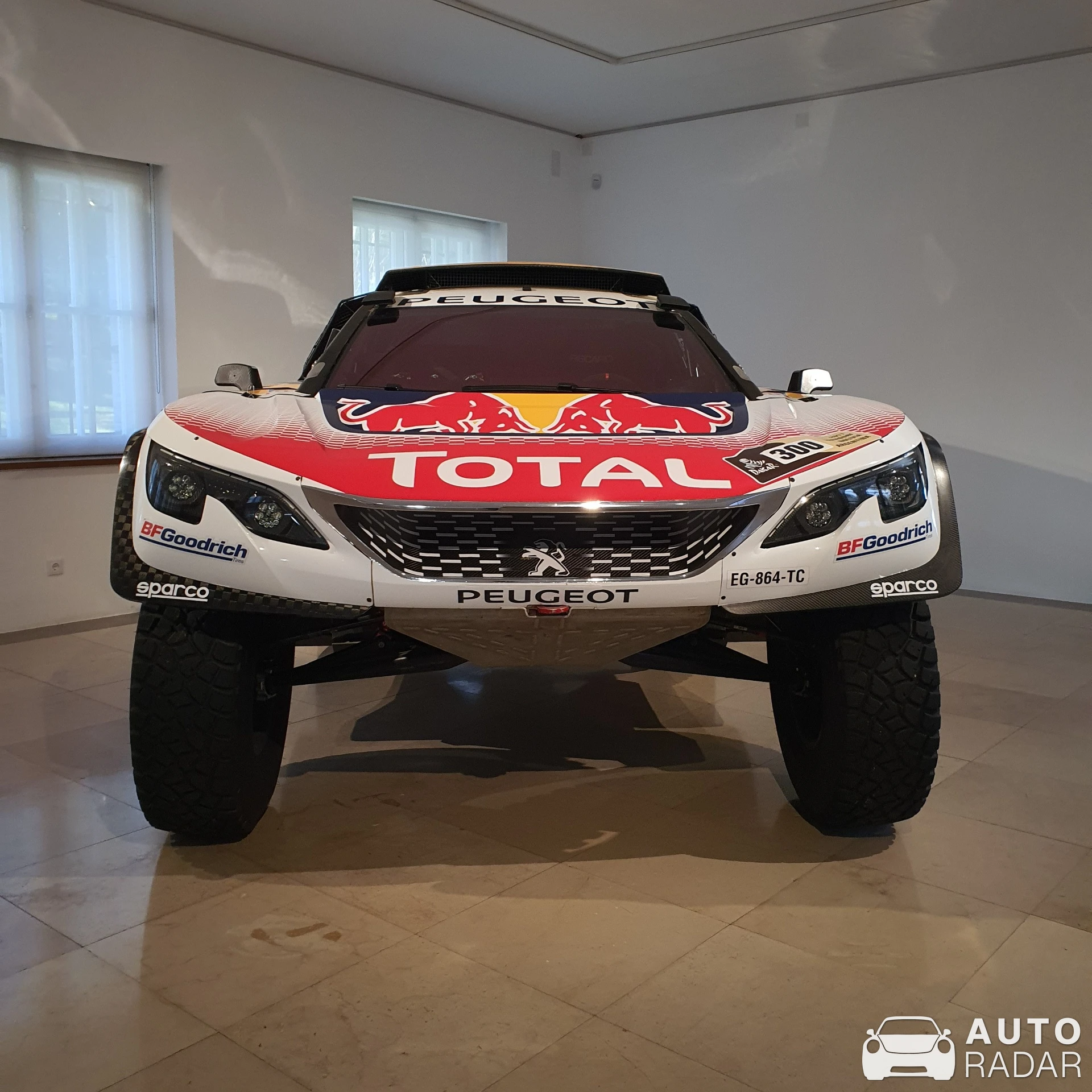 Peugeot 3008 Dakar spotted