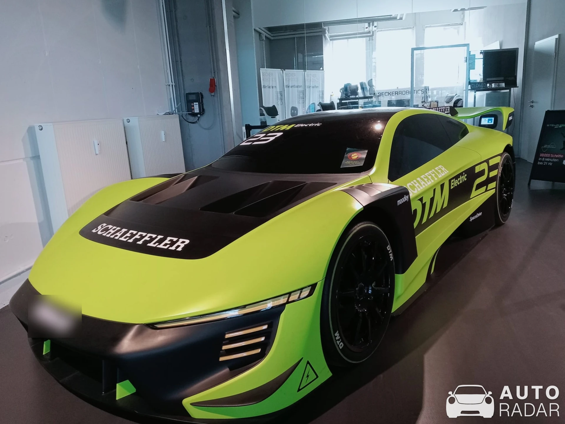 Schaeffler DTM Electric spotted in Bad Salzungen