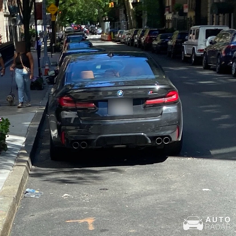BMW M5 F90 Competition 2021 spotted in New York