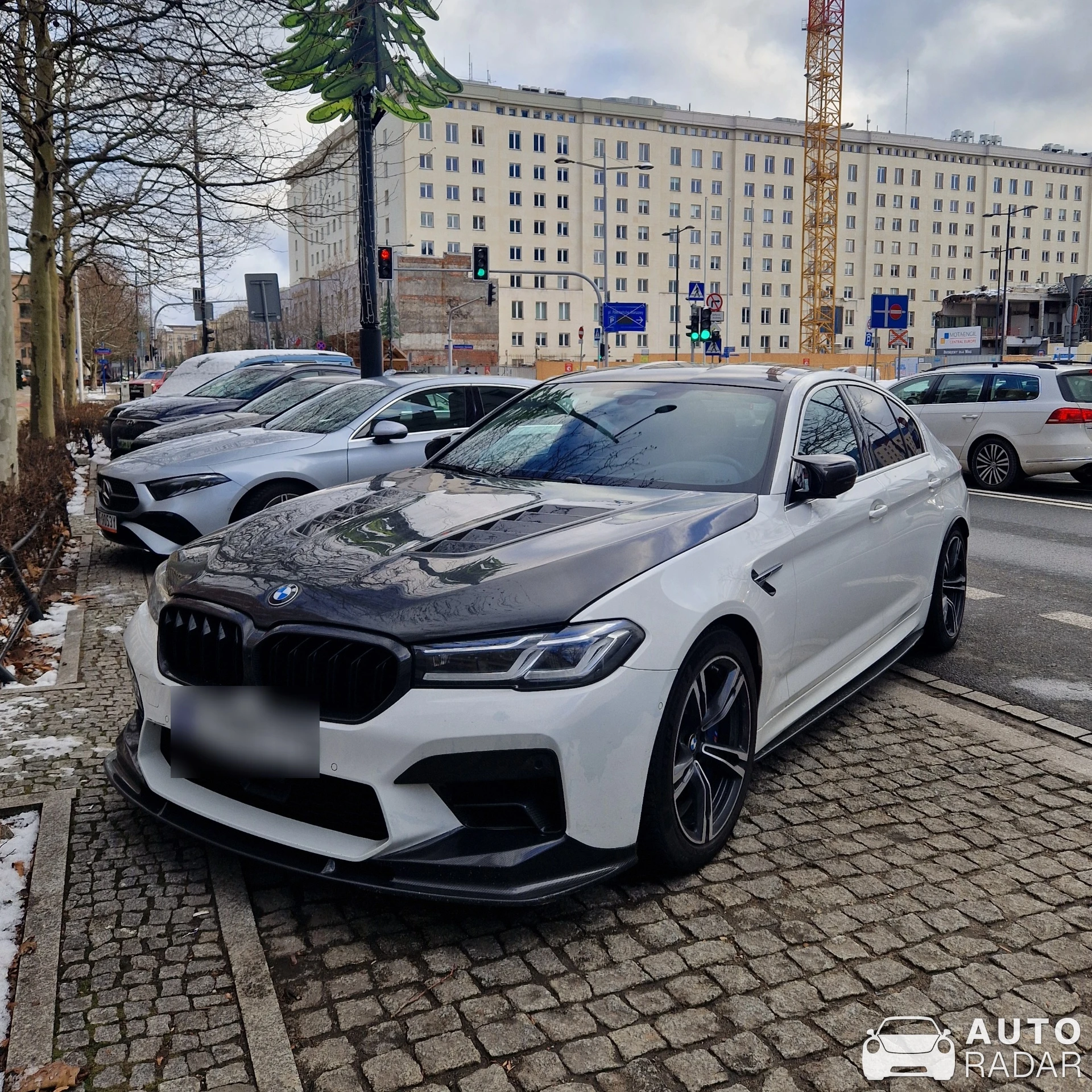 BMW M5 F90 spotted in Warszawa, Polska