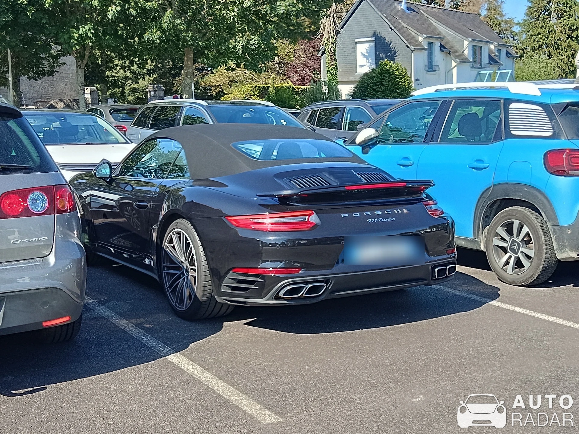 Porsche 991 Turbo Cabriolet MkII spotted in Combrit