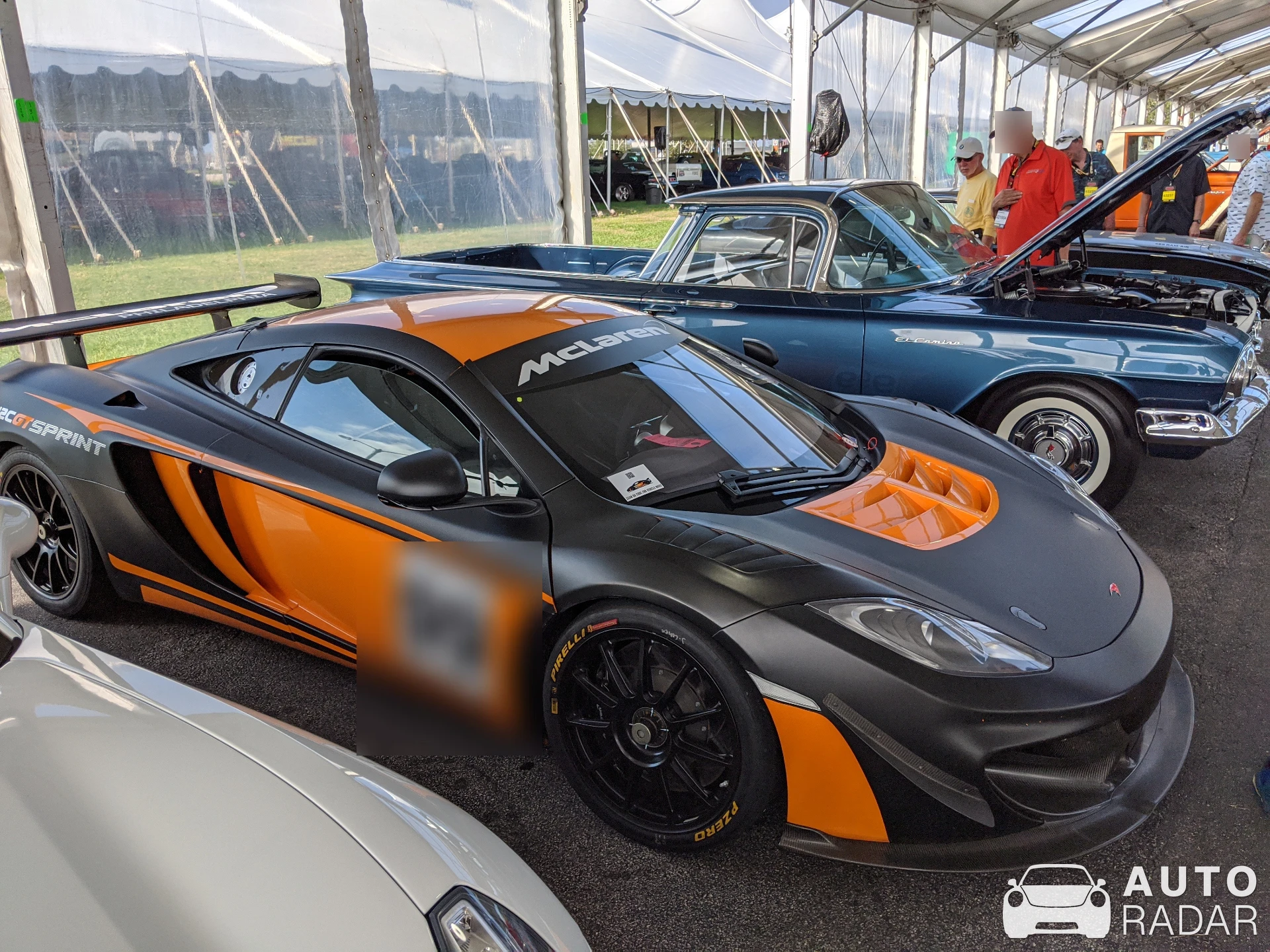 McLaren 12C GT3 spotted in Delavan