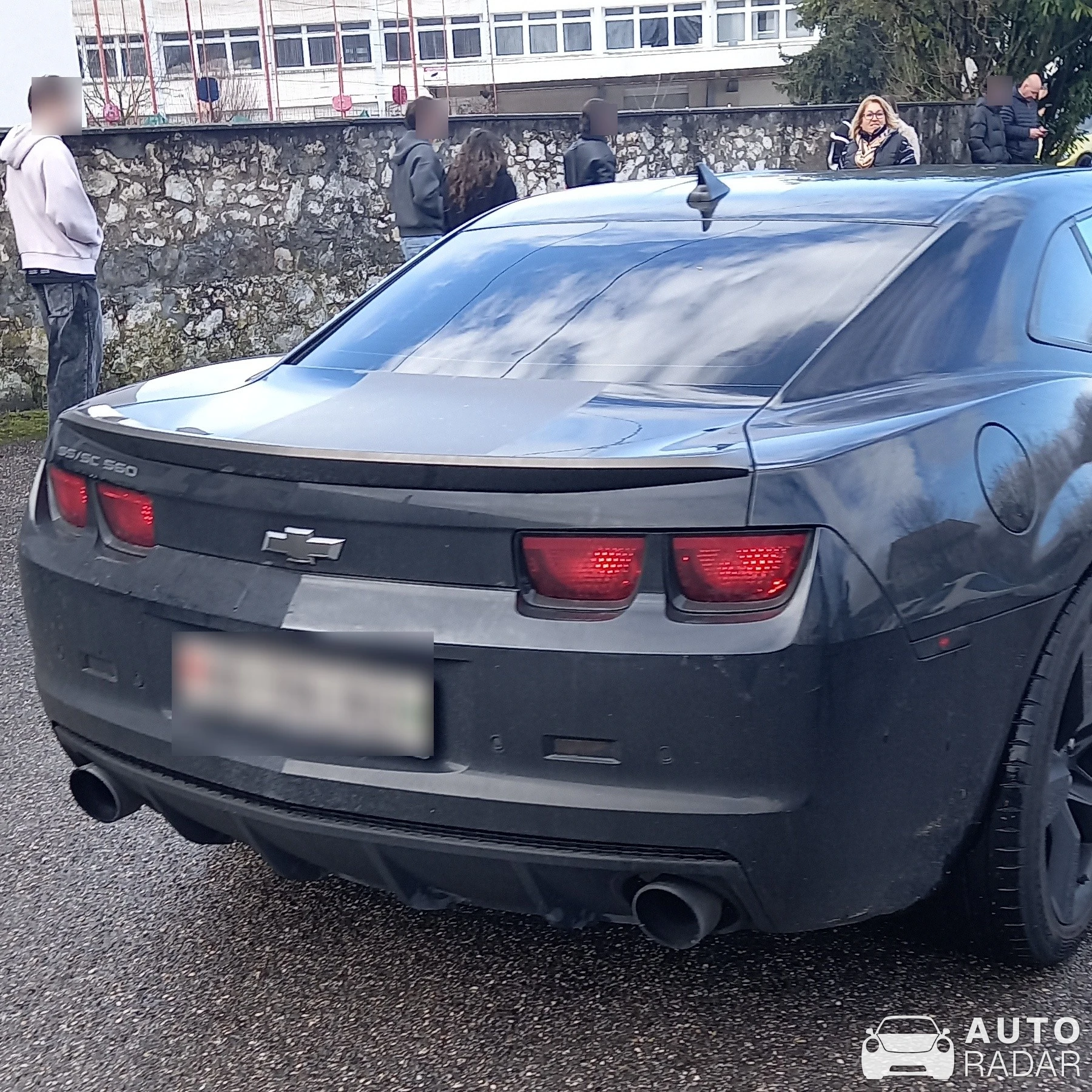 Chevrolet Camaro SS spotted in Annecy, France