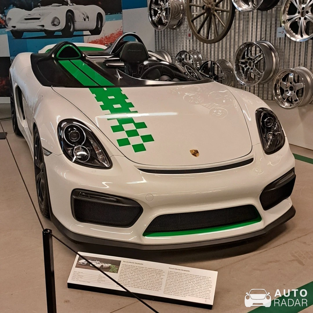Porsche 981 Boxster Bergspyder spotted in Luzern