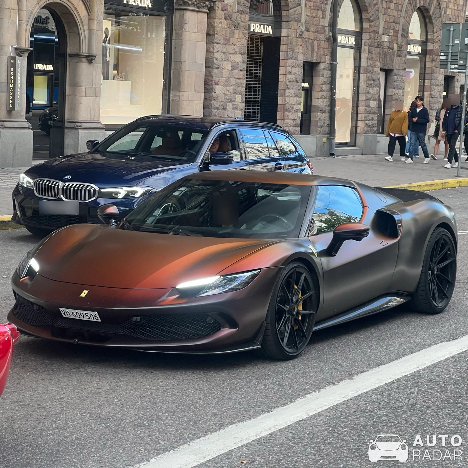 Ferrari 296 GTB Assetto Fiorano Novitec Rosso spotted