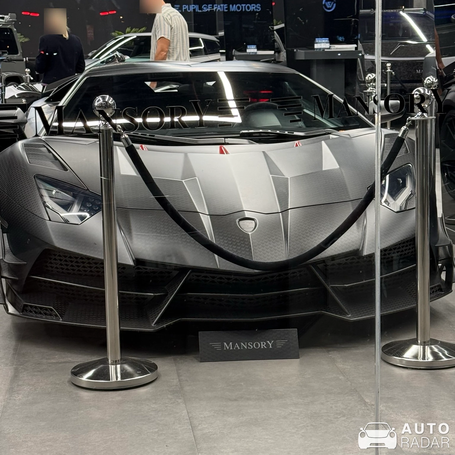 Lamborghini Aventador S LP740-4 Mansory spotted in Dubai