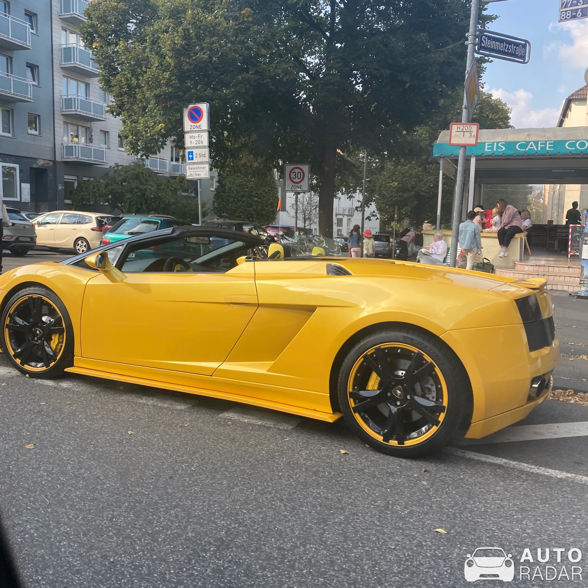 Lamborghini Gallardo LP550-2 Spyder spotted in Wiesbaden, Germany