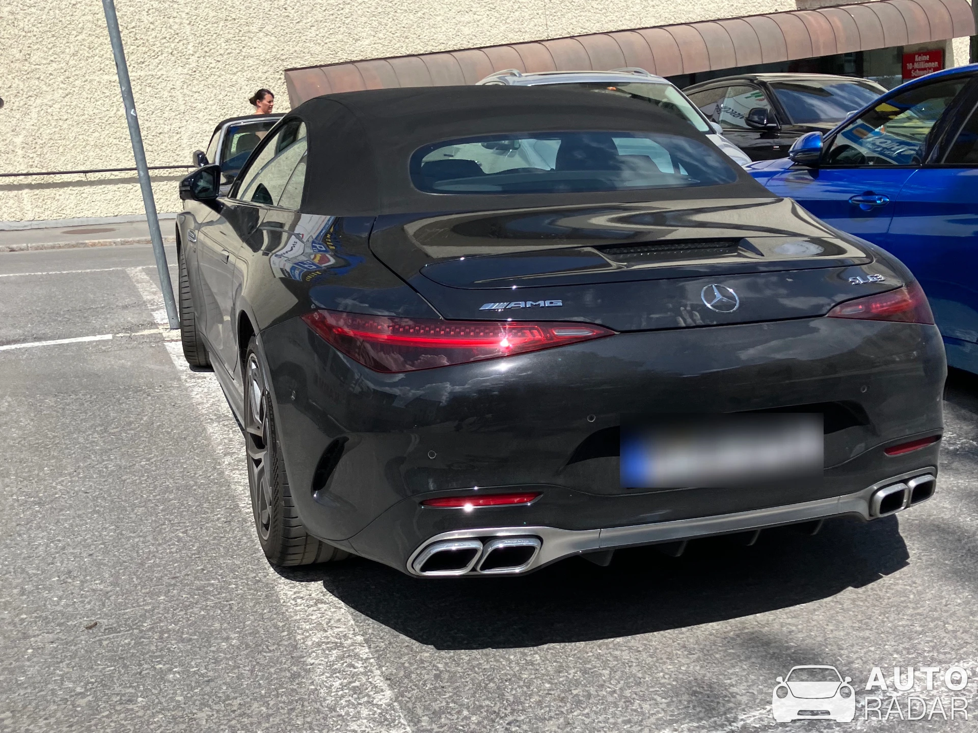 Mercedes-AMG SL 63 R232 Tikt Performance spotted in Davos