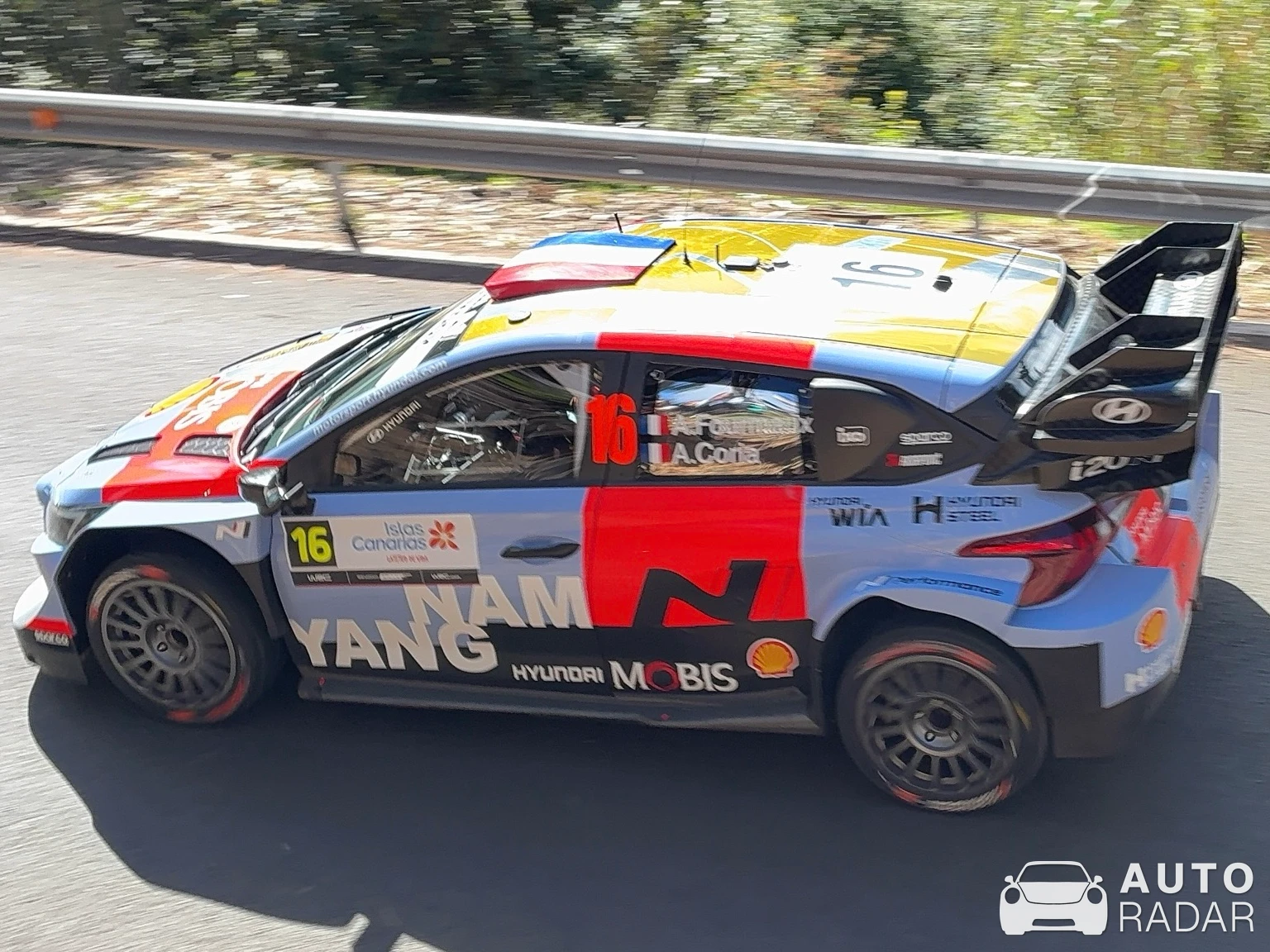 Hyundai i20 N WRC spotted