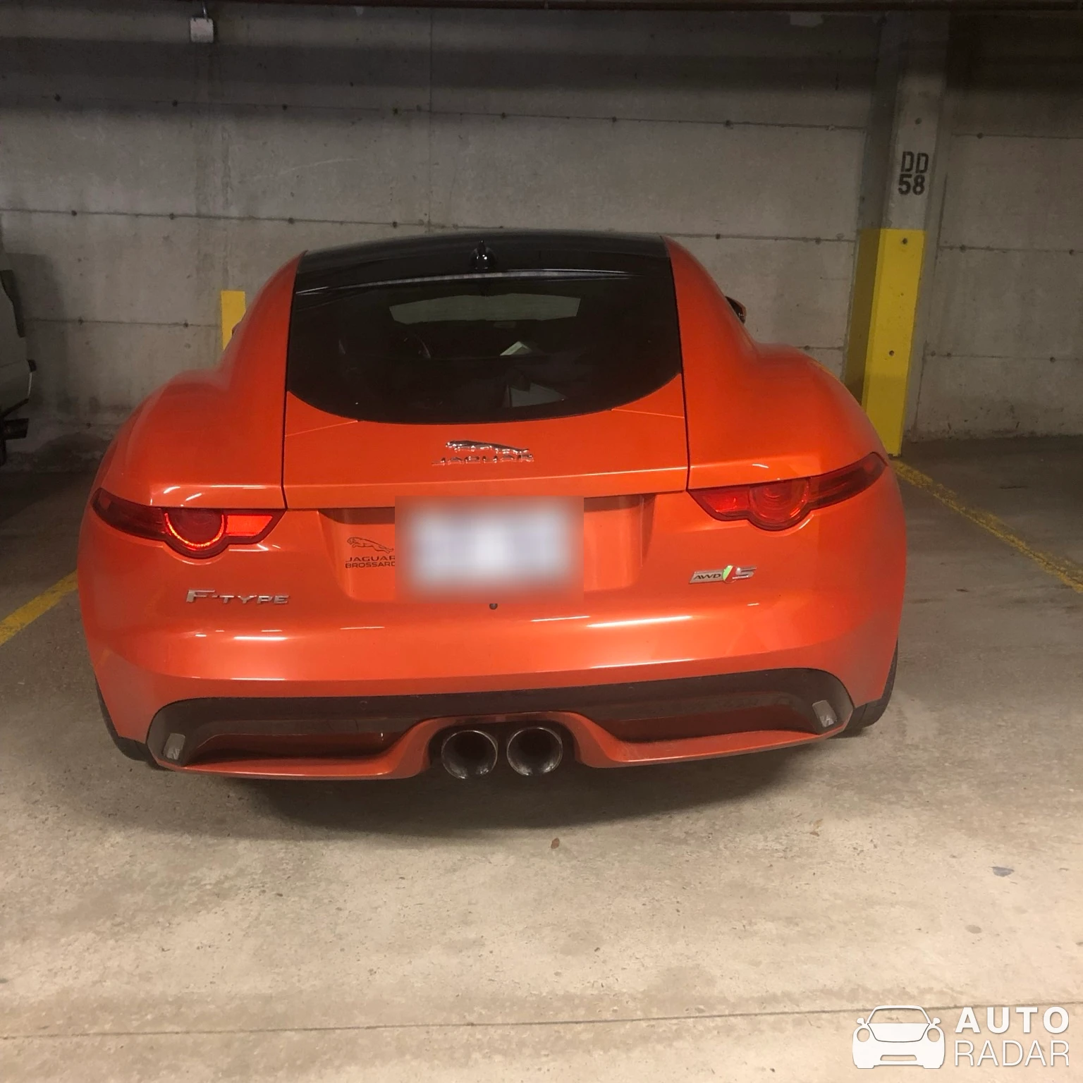 Jaguar F-Type RS Coupé spotted in Mont-Tremblant