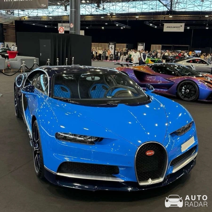 Bugatti Chiron spotted in Bron, France