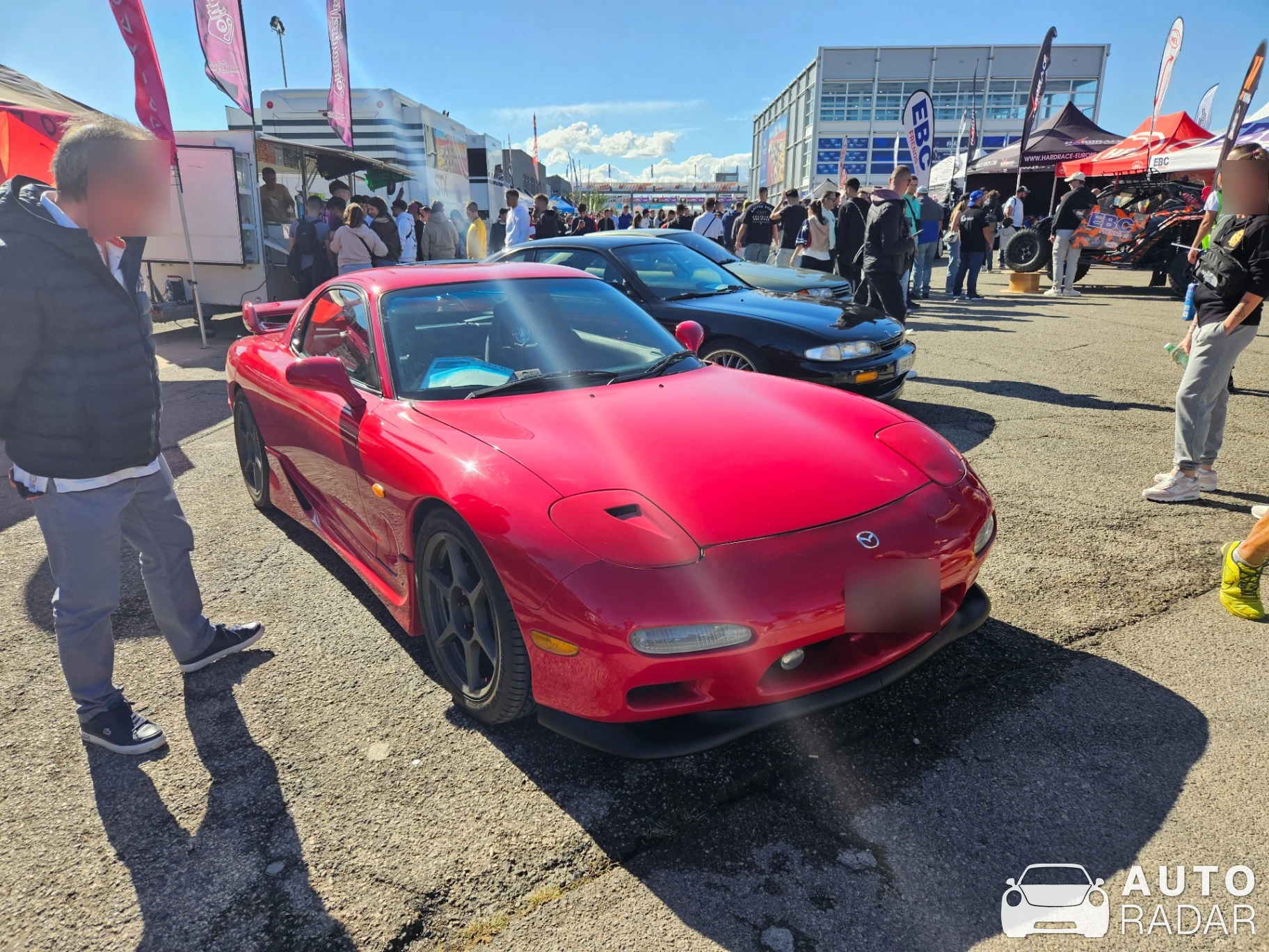 Mazda RX-7 spotted in Cheste, Spain