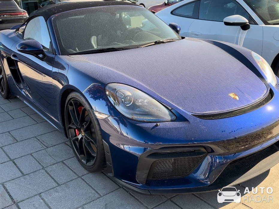 Porsche 718 Spyder spotted in Laval, Canada