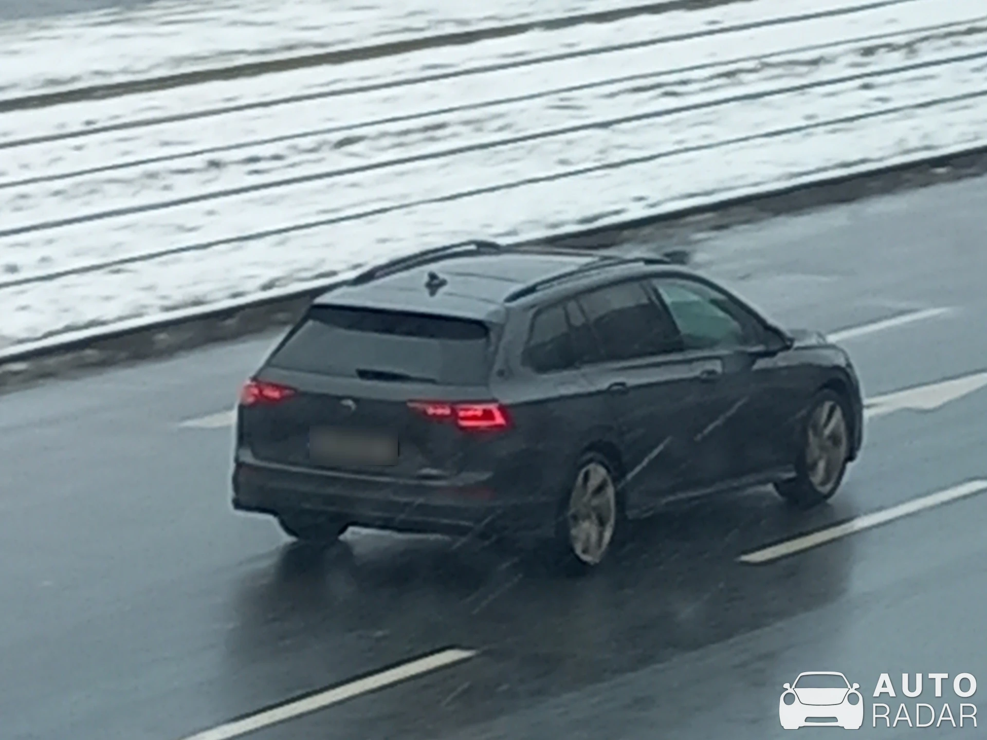 Volkswagen Golf 8 R Variant spotted in Zwönitz, Germany