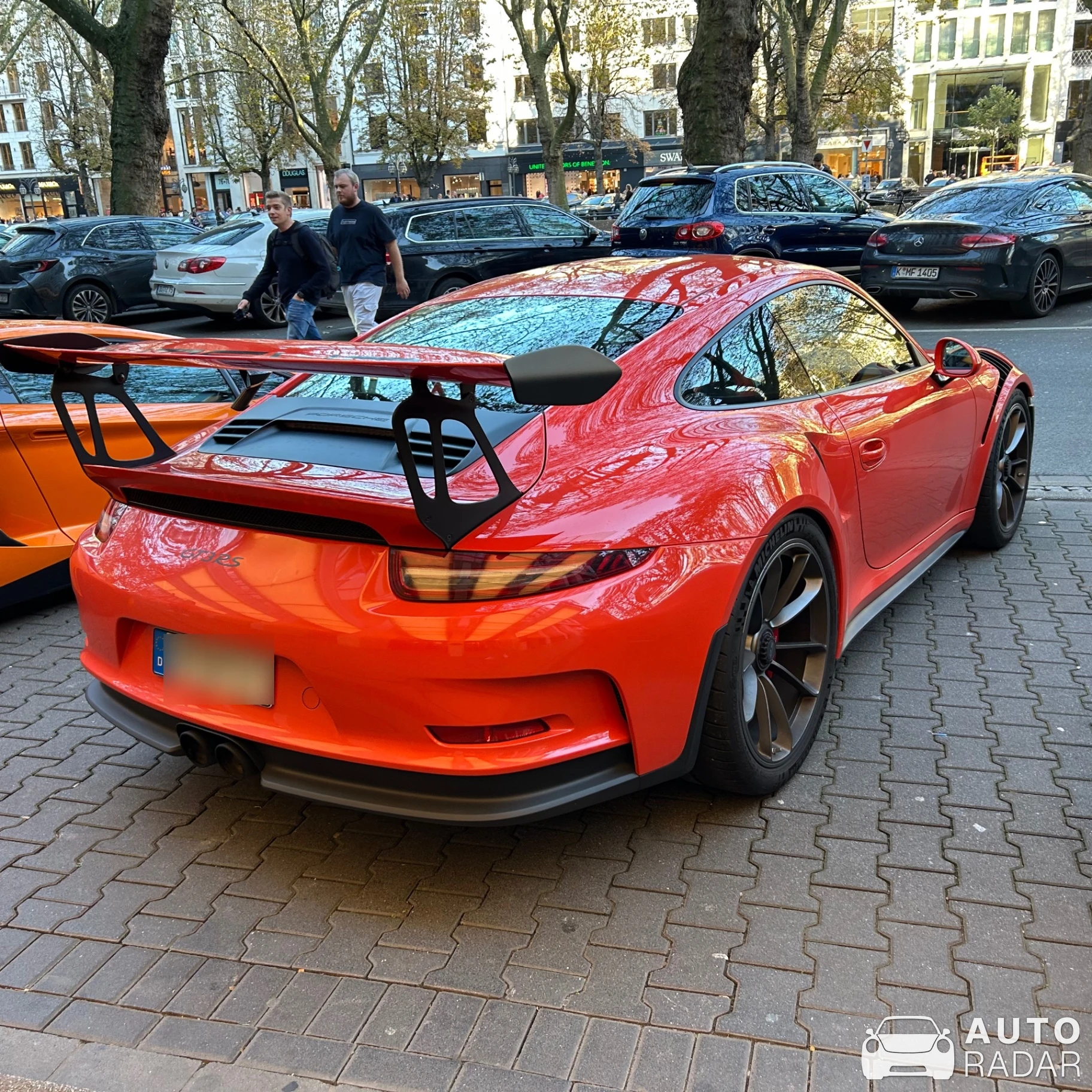 Porsche 991 GT3 RS MkI spotted in Düsseldorf, Deutschland