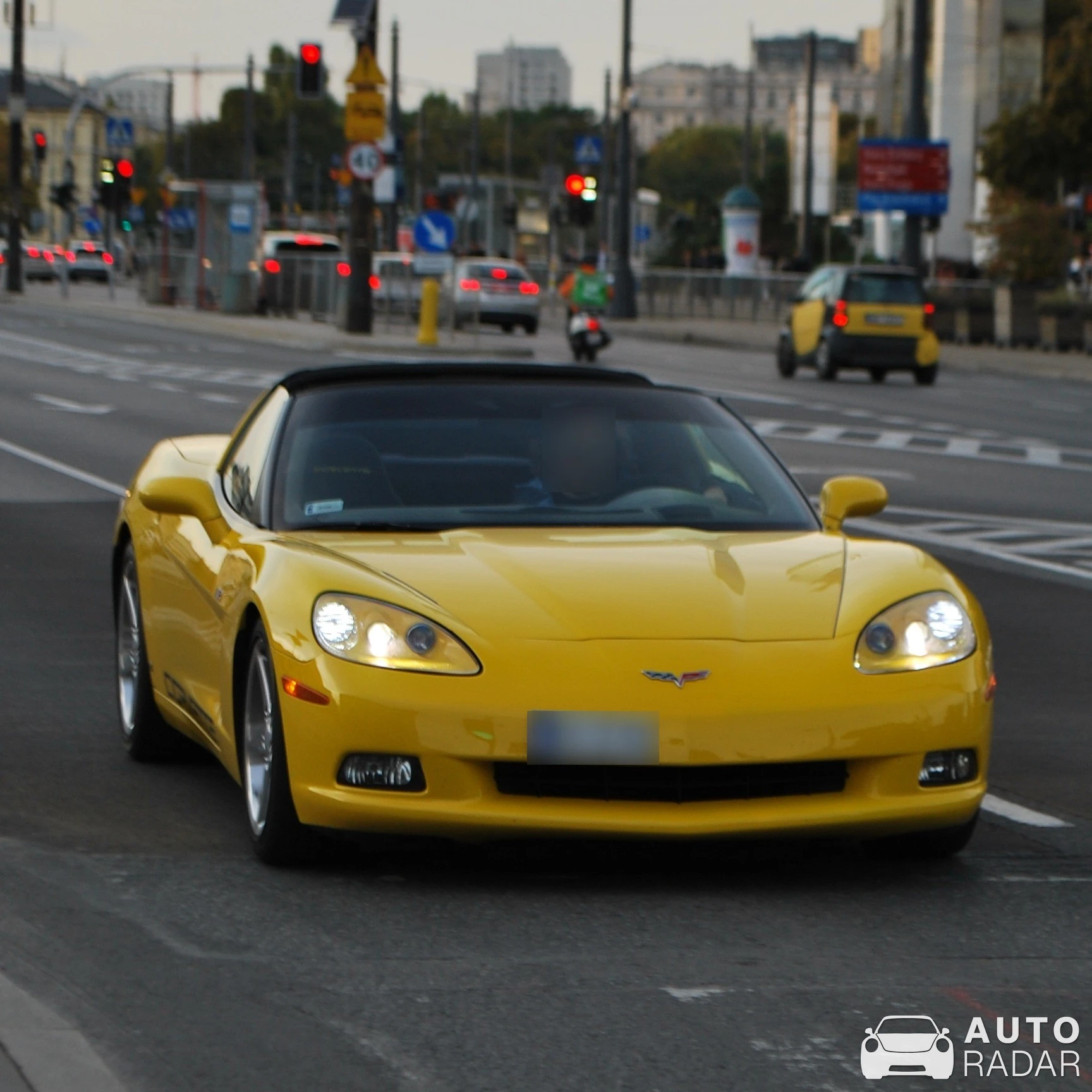 Chevrolet Corvette C6 spotted in Warszawa, Poland
