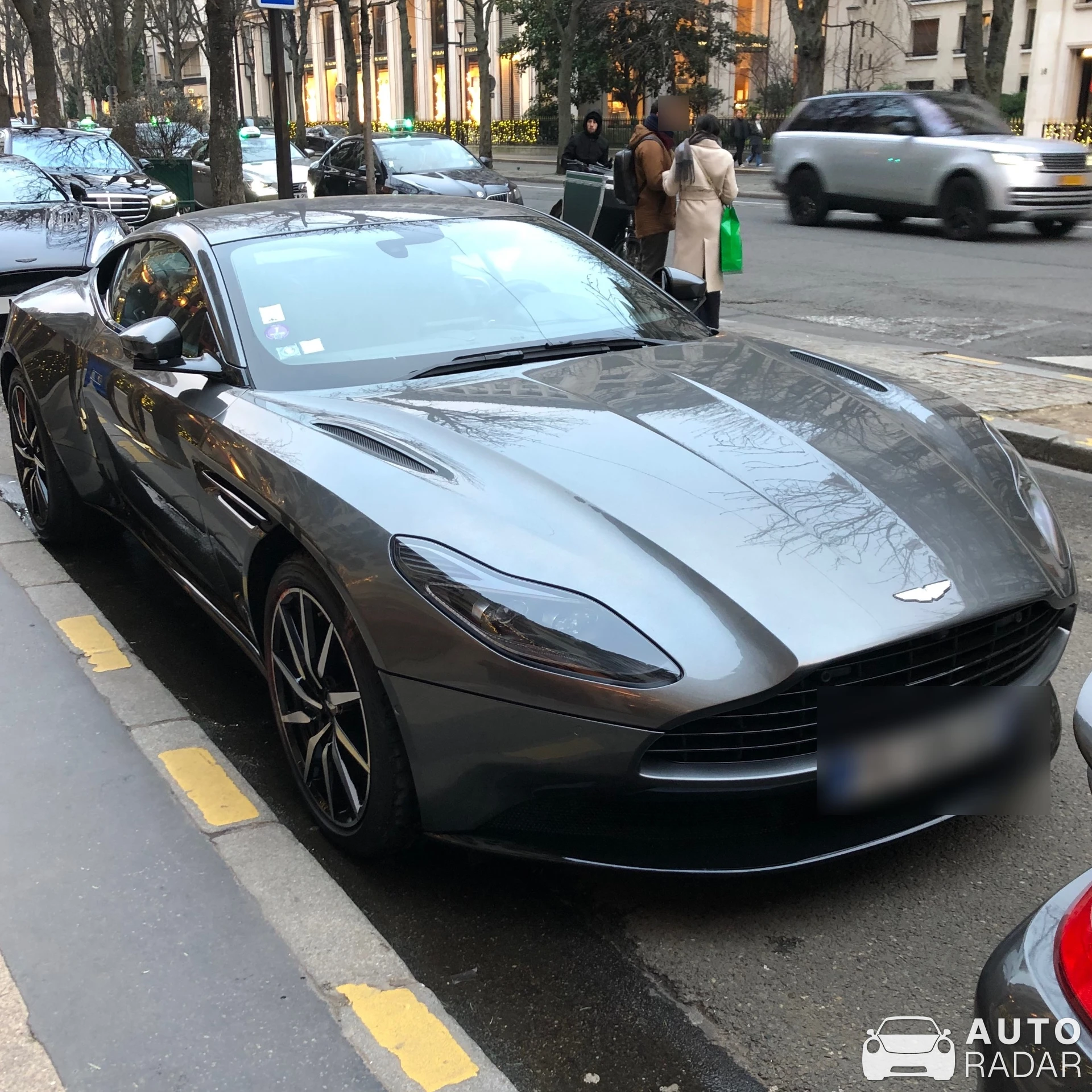 Aston Martin DB11 spotted in Paris, France