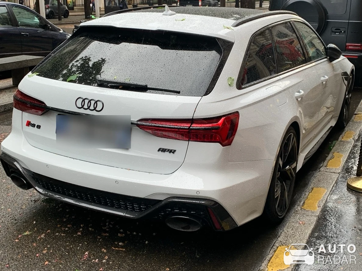 Audi APR RS6 Avant C8 spotted in Paris