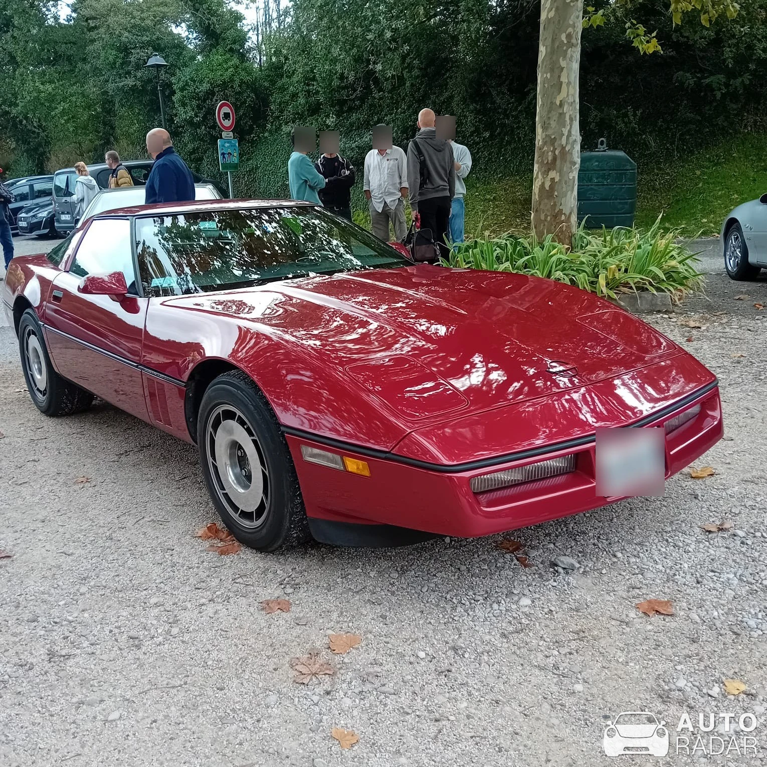 Chevrolet Corvette C4 spotted in Eurre, France