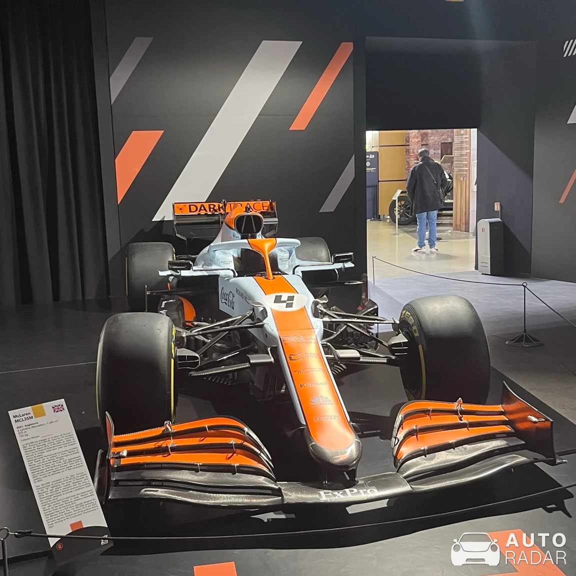 McLaren MCL35M spotted in Le Mans, France