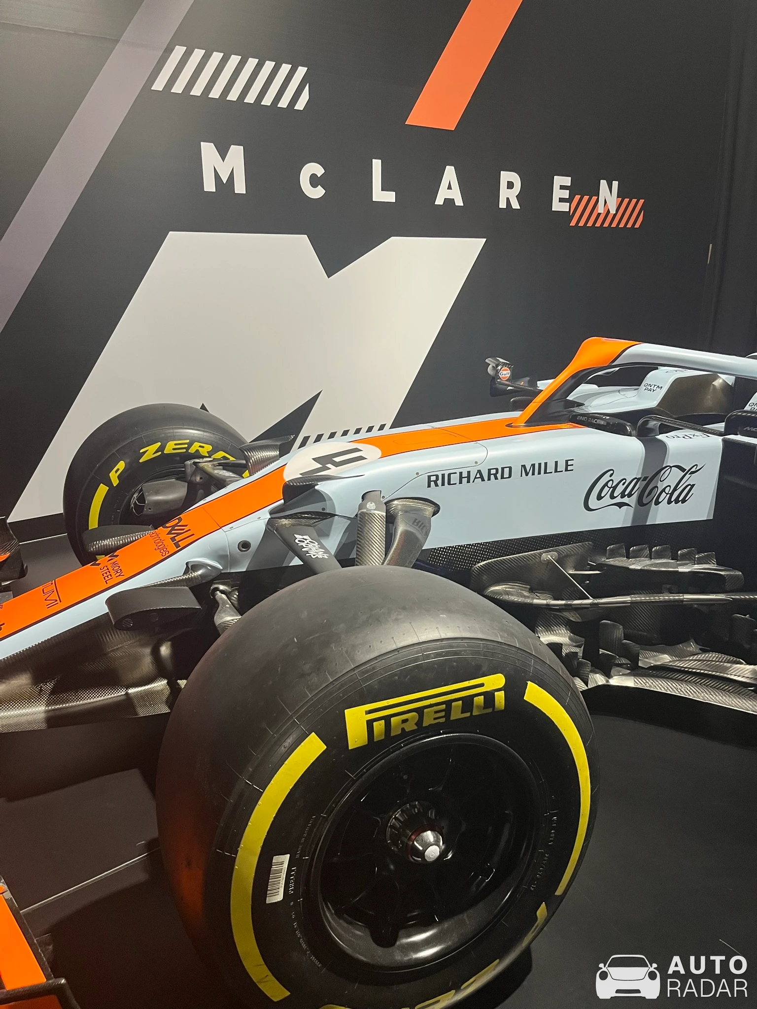 McLaren MCL35M spotted in Le Mans
