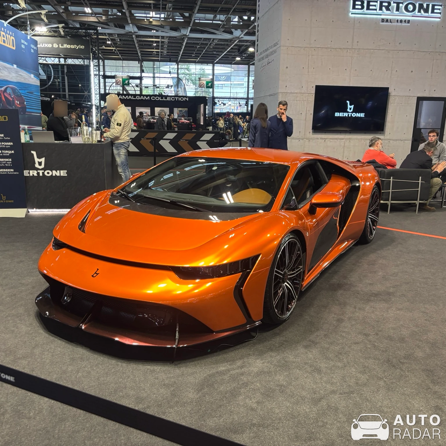 Bertone GB110 spotted in Paris