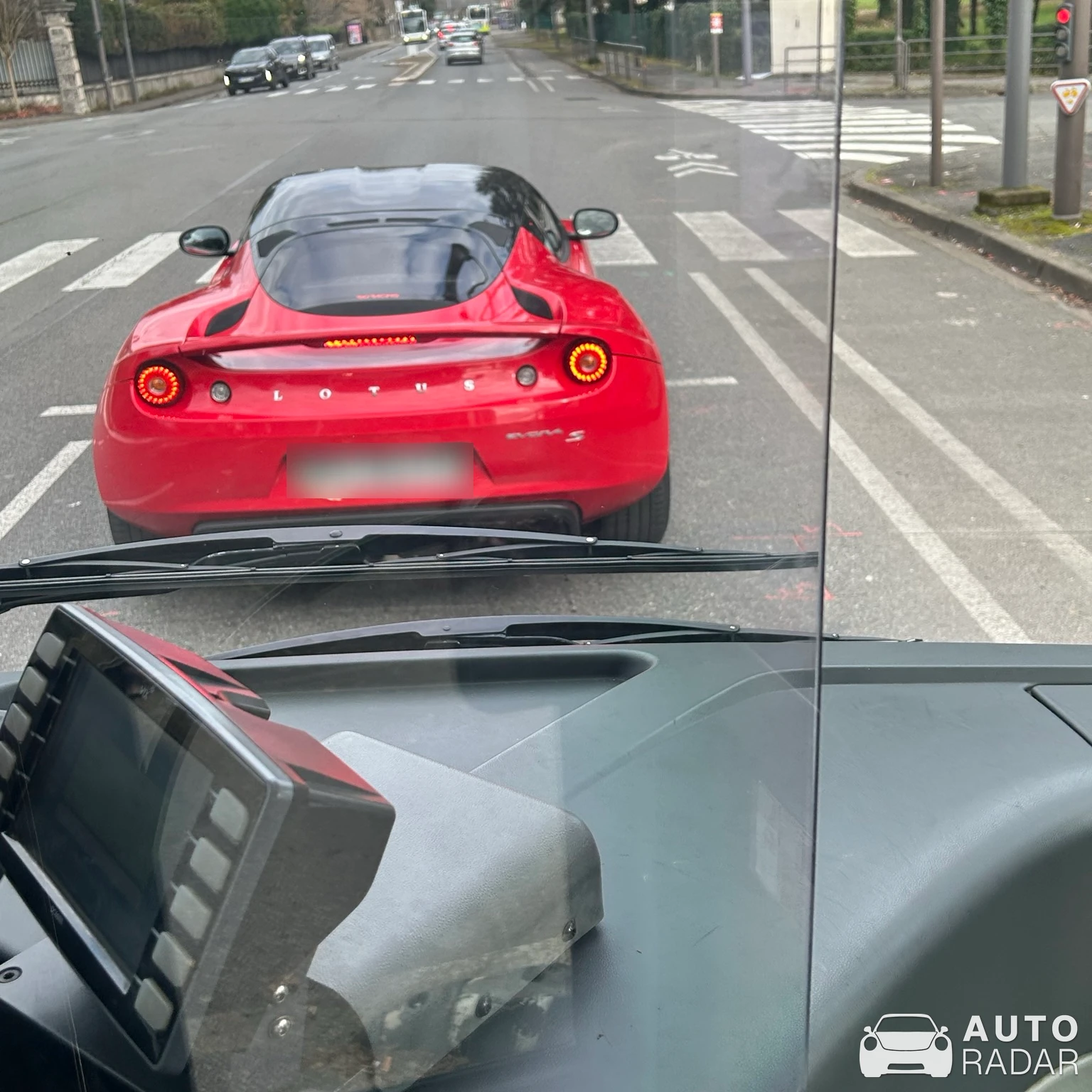 Lotus Evora S spotted in Pau, France