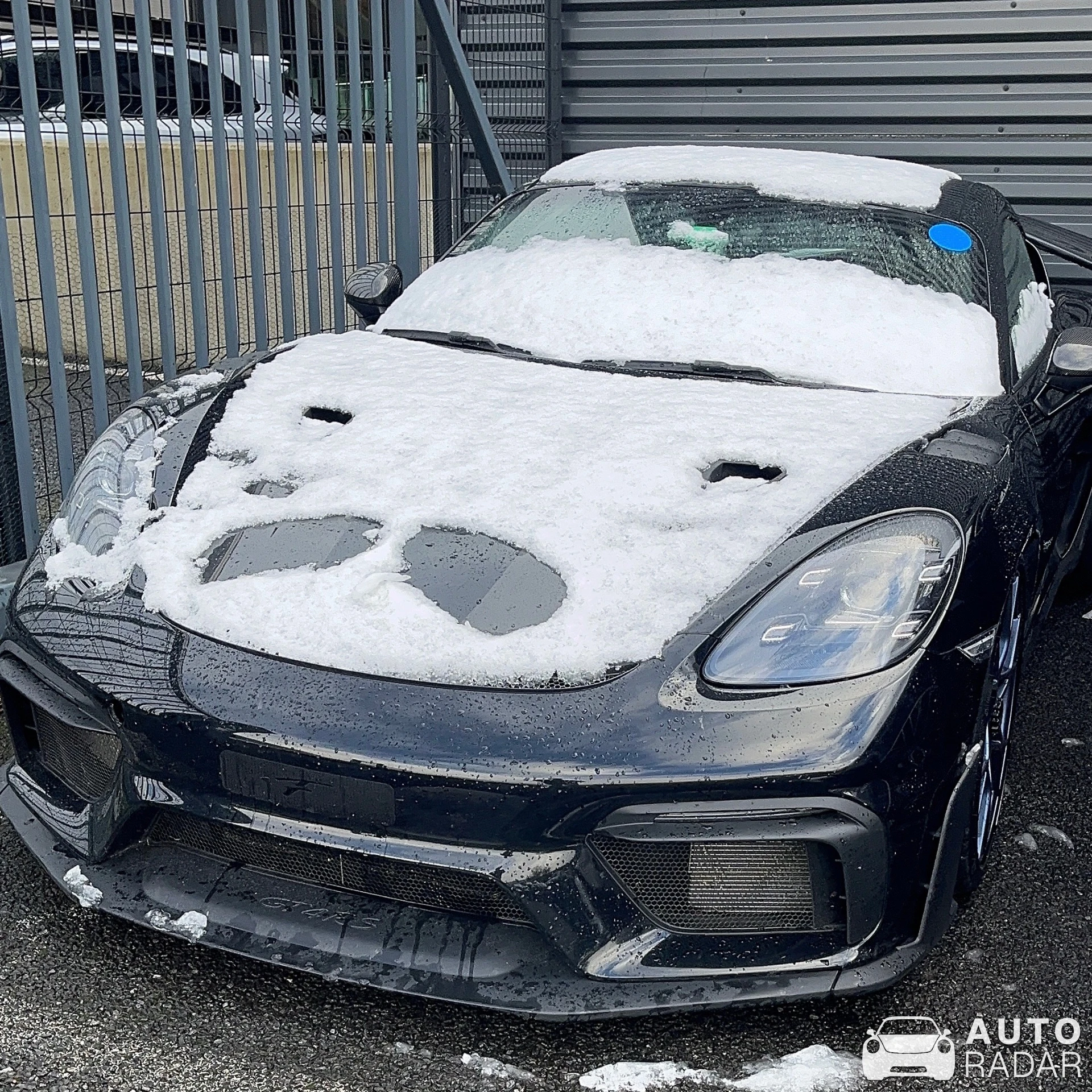 Porsche 718 Cayman GT4 RS spotted in Le Grand-Saconnex, Suiza