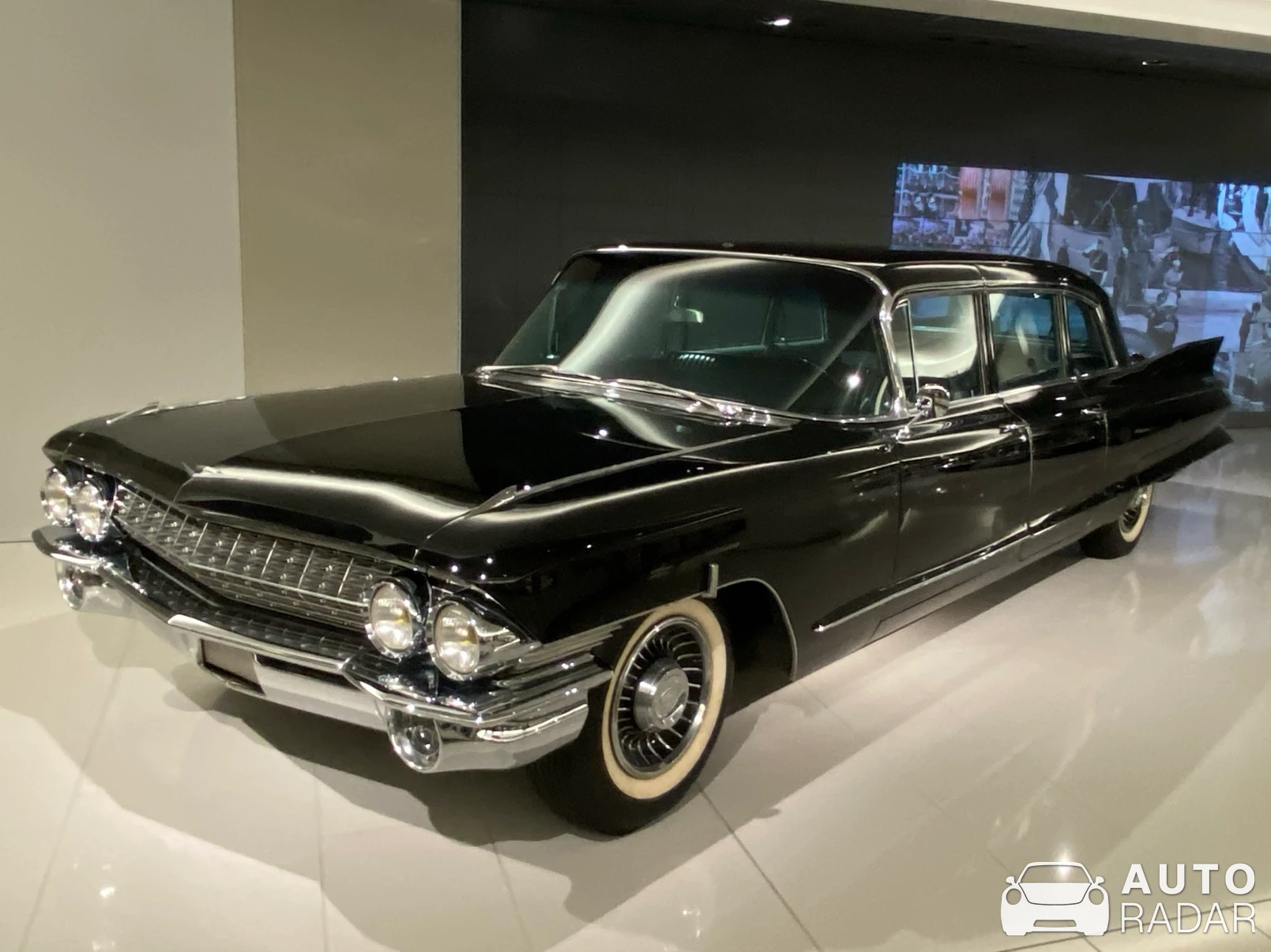 Cadillac Fleetwood Series 75 Limousine spotted in Monaco