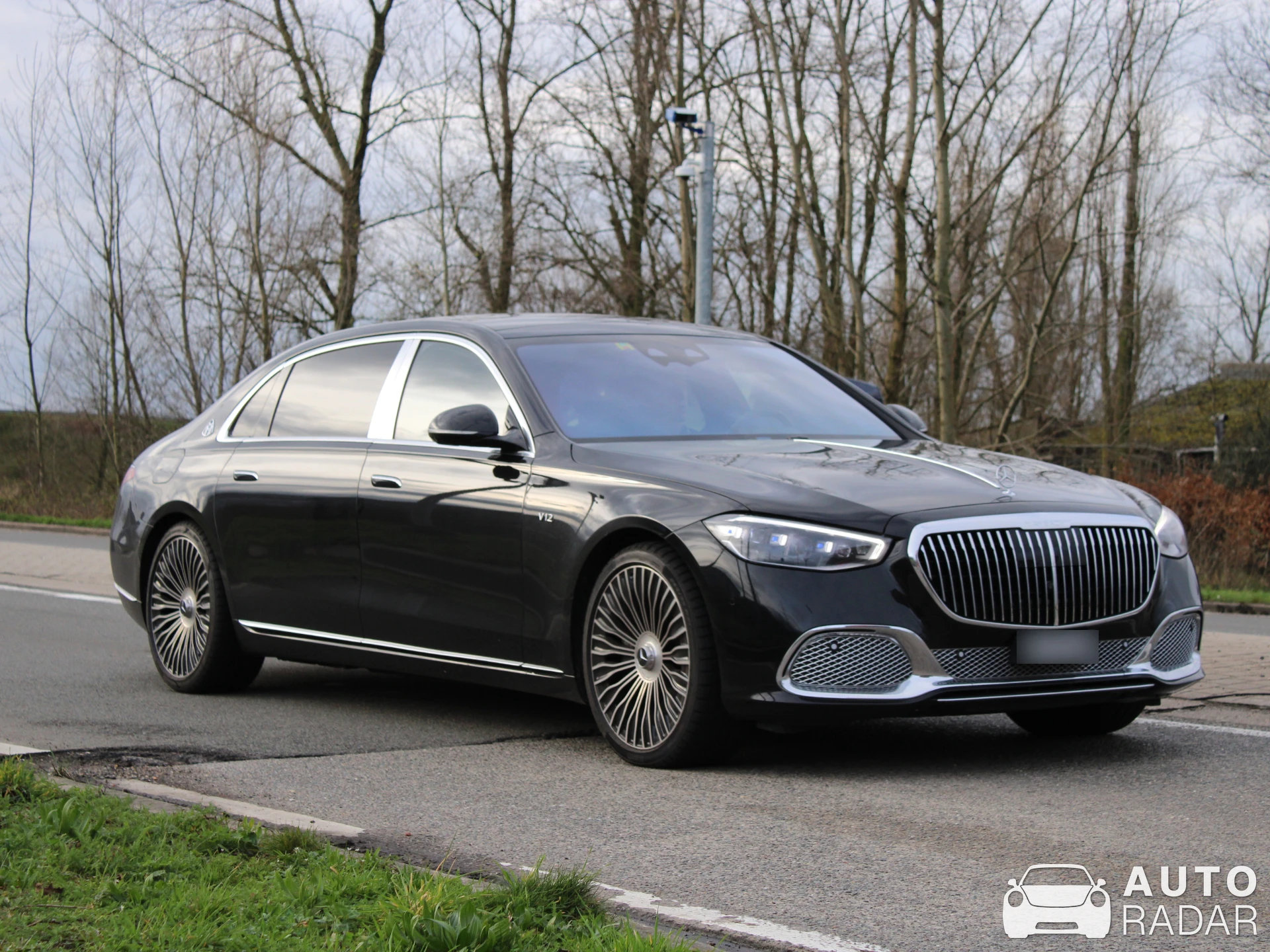 Mercedes-Maybach S 680 spotted in Brecht, België