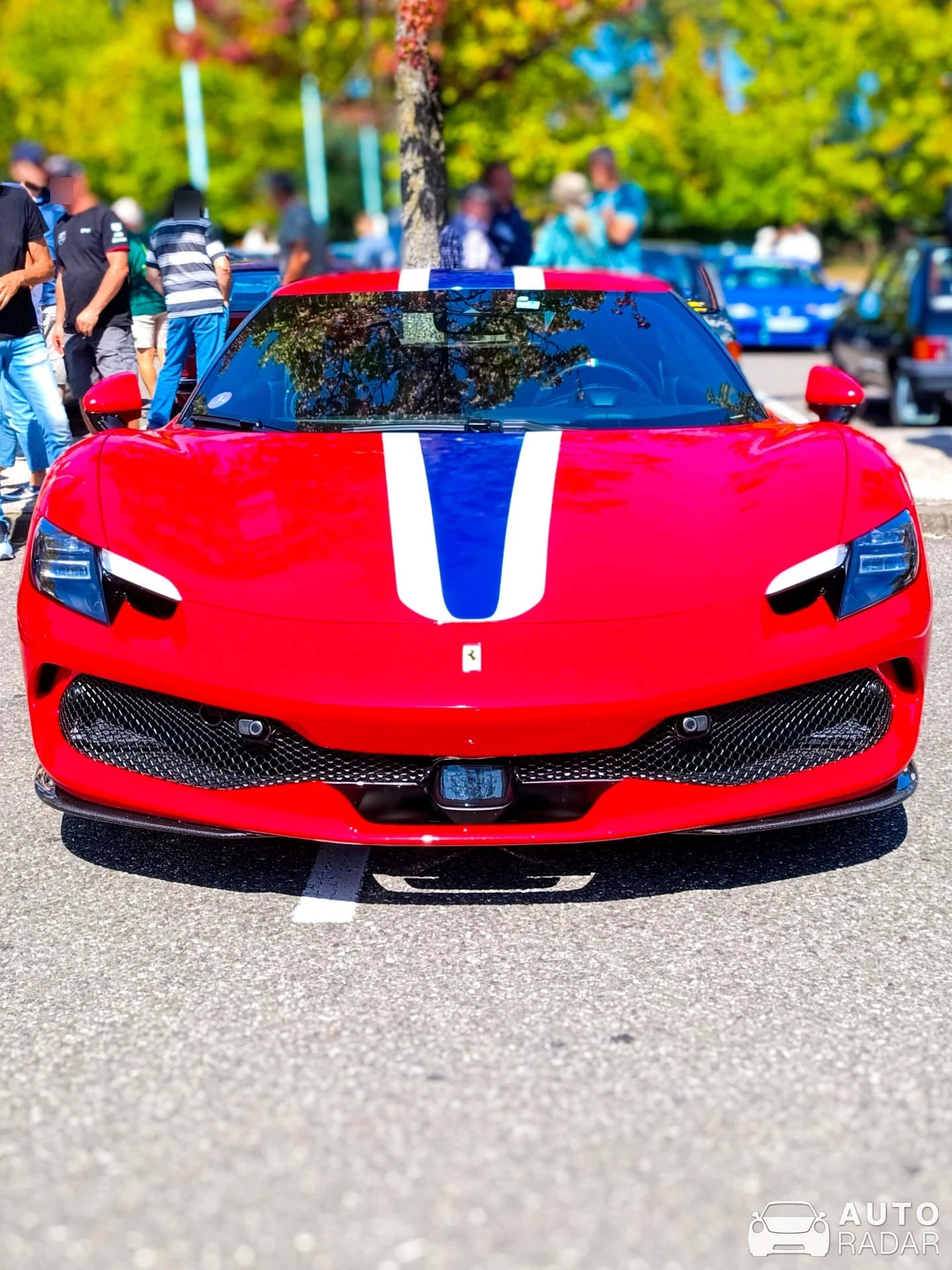 Ferrari 296 GTB spotted in Sochaux