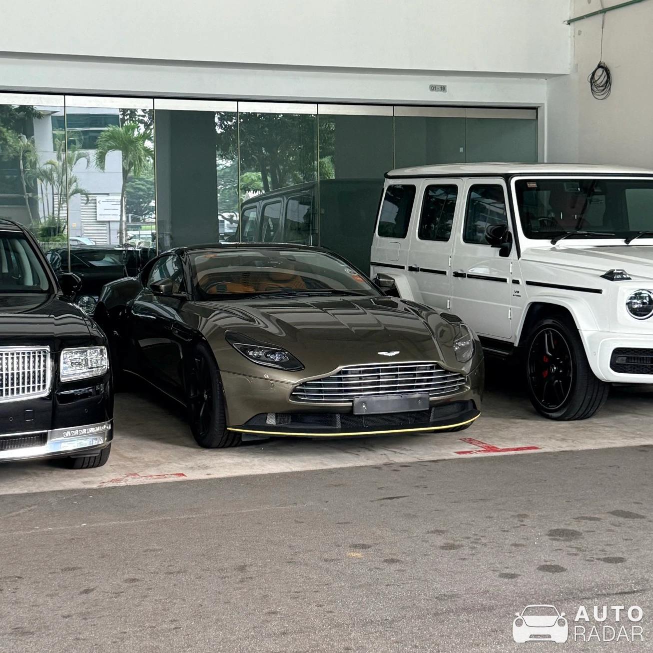 Aston Martin DB11 V8 spotted in Singapore