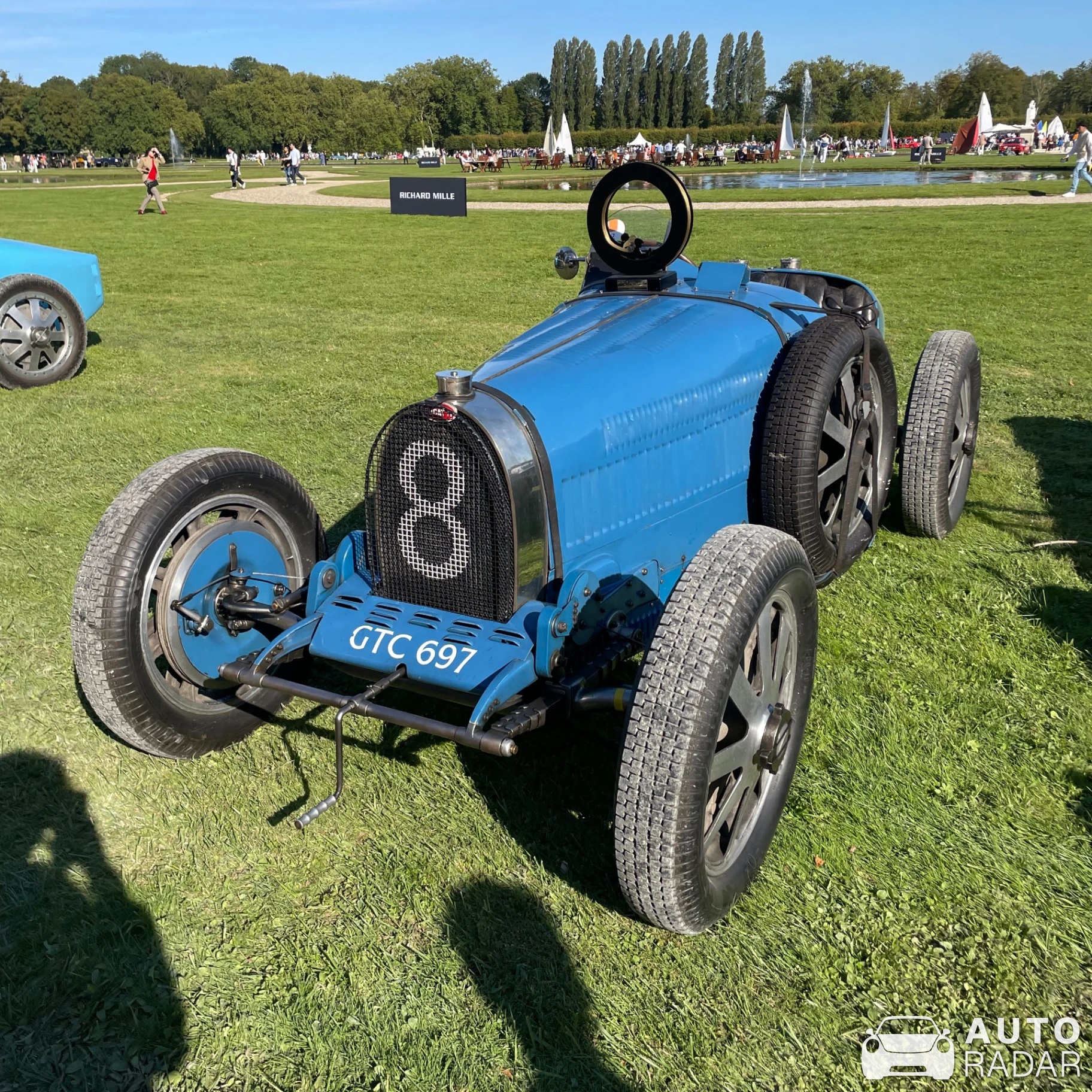 Bugatti Type 35 spotted in Chantilly, France