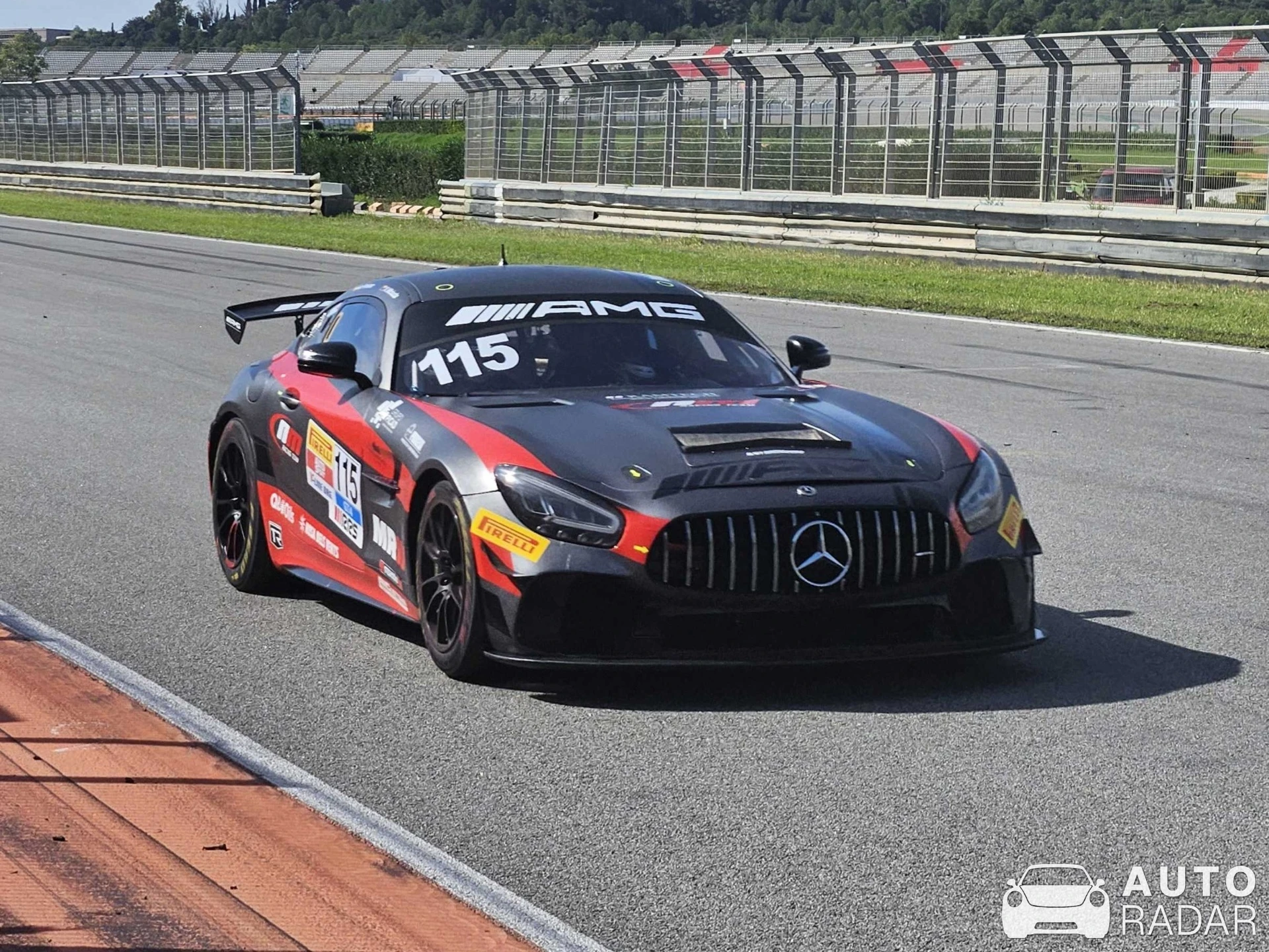 Mercedes-AMG GT4 spotted in Cheste, Spain